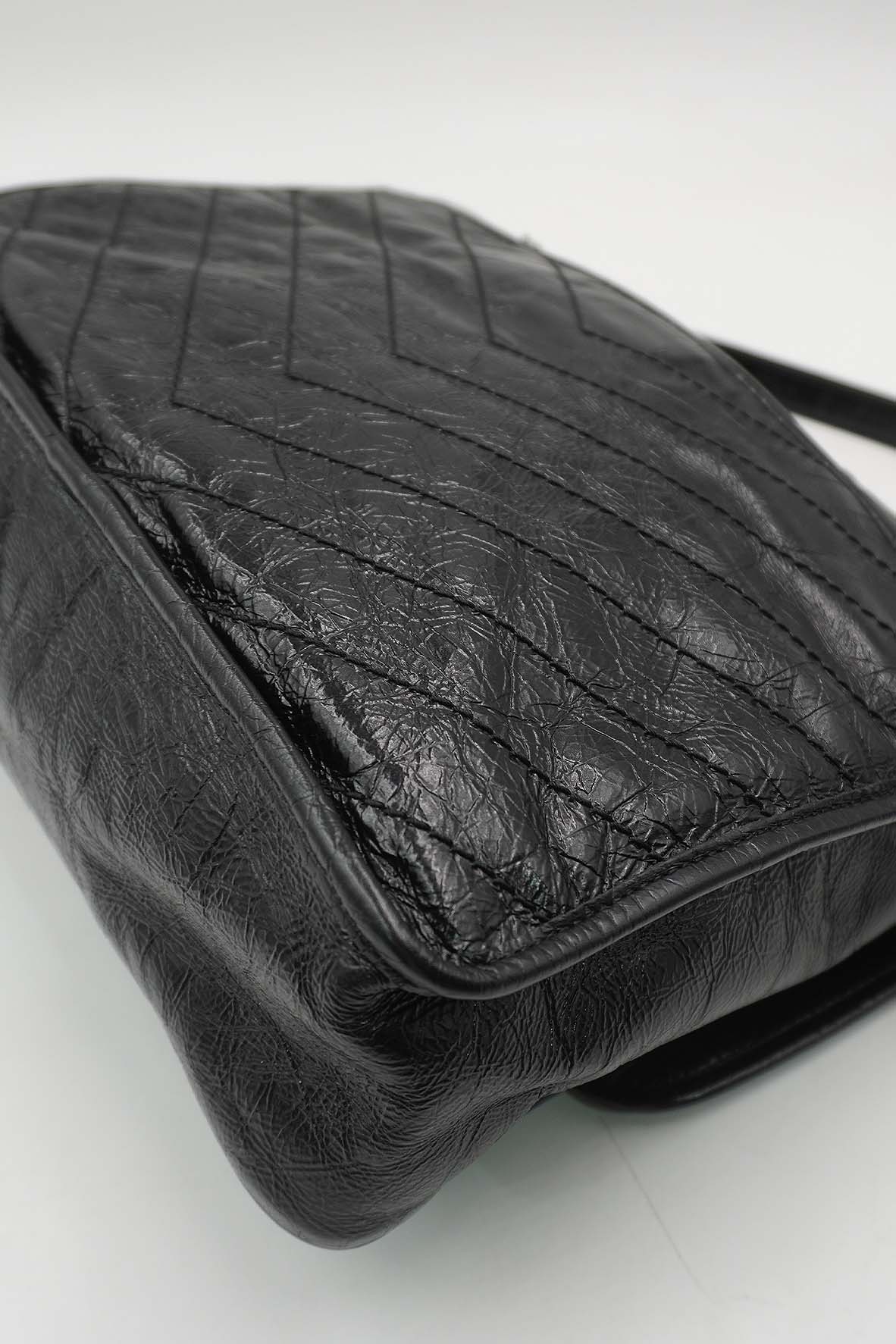 Large Monogram Matelasse Niki Bag Black