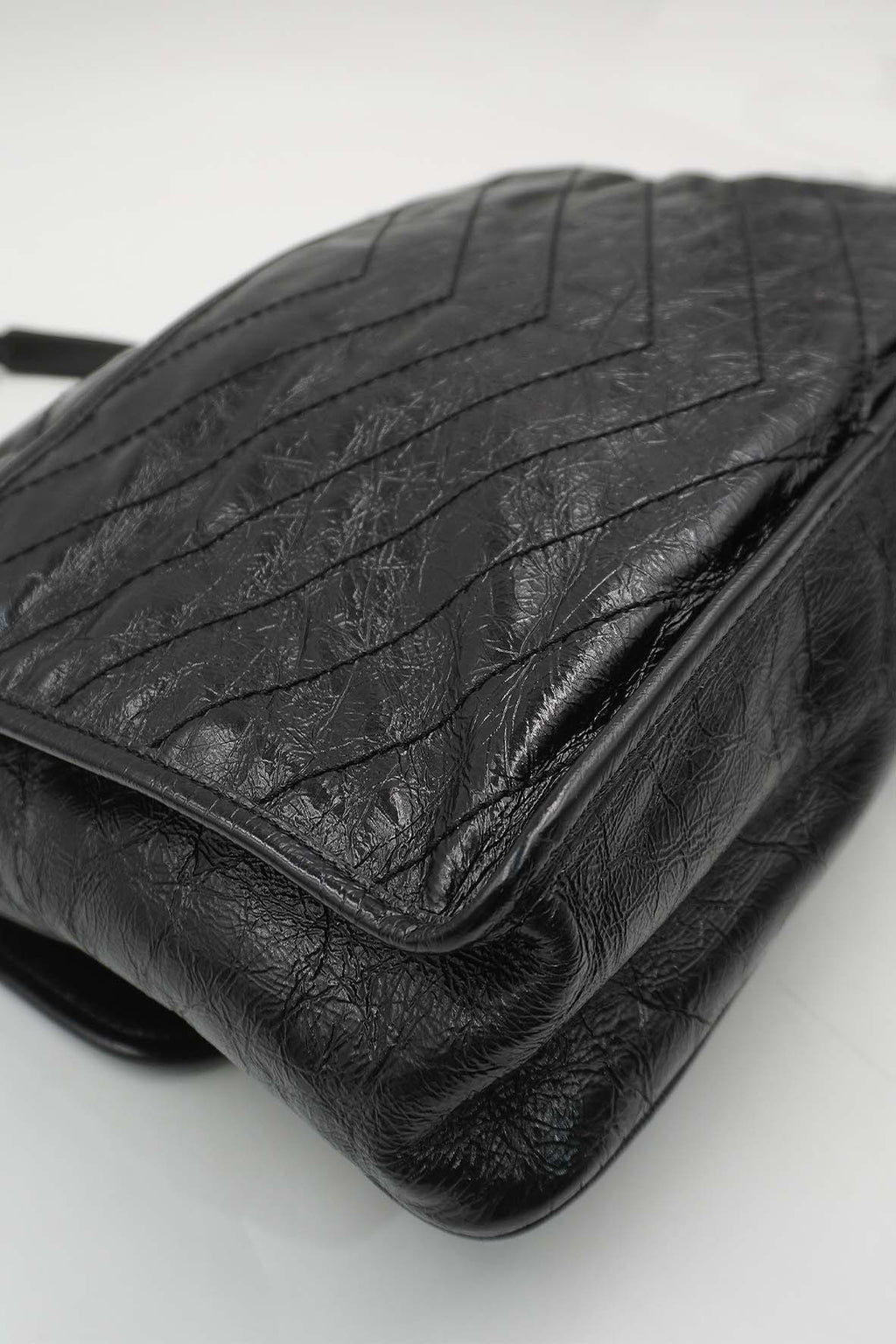 Large Monogram Matelasse Niki Bag Black