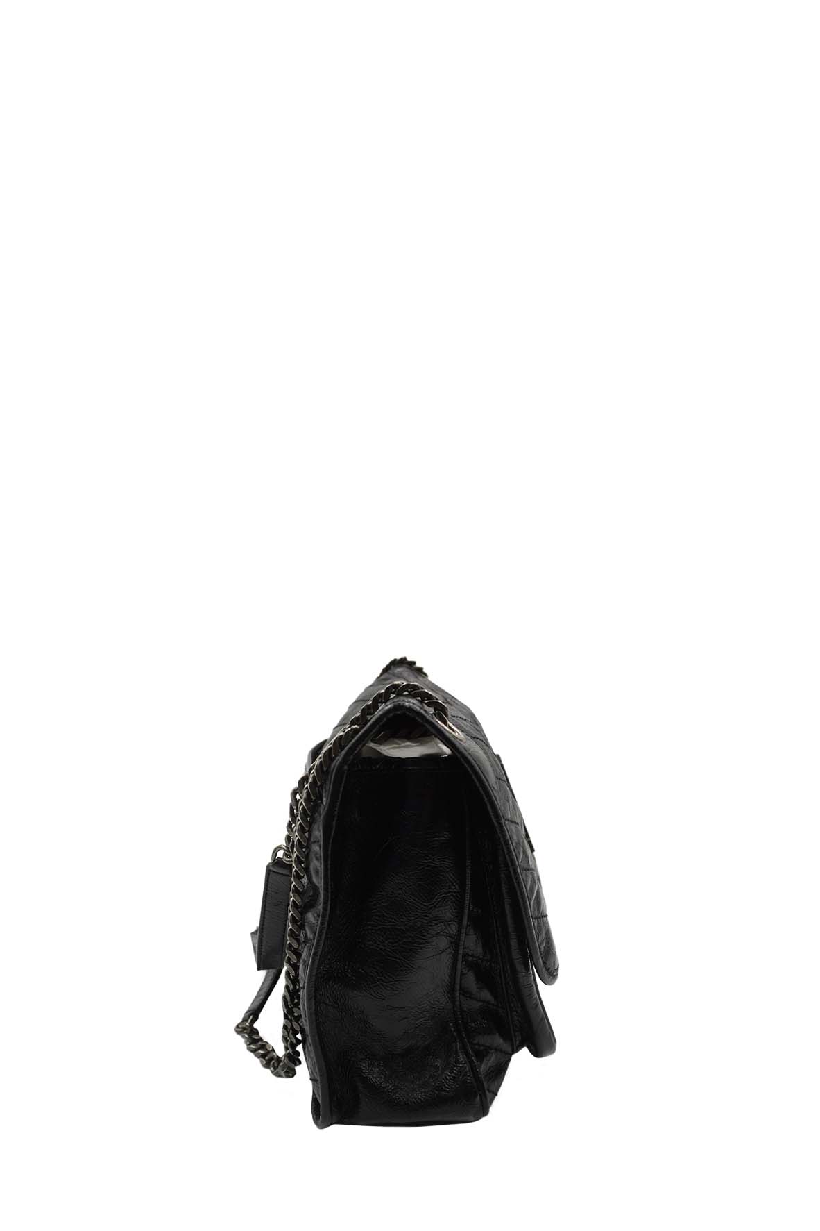 Large Monogram Matelasse Niki Bag Black