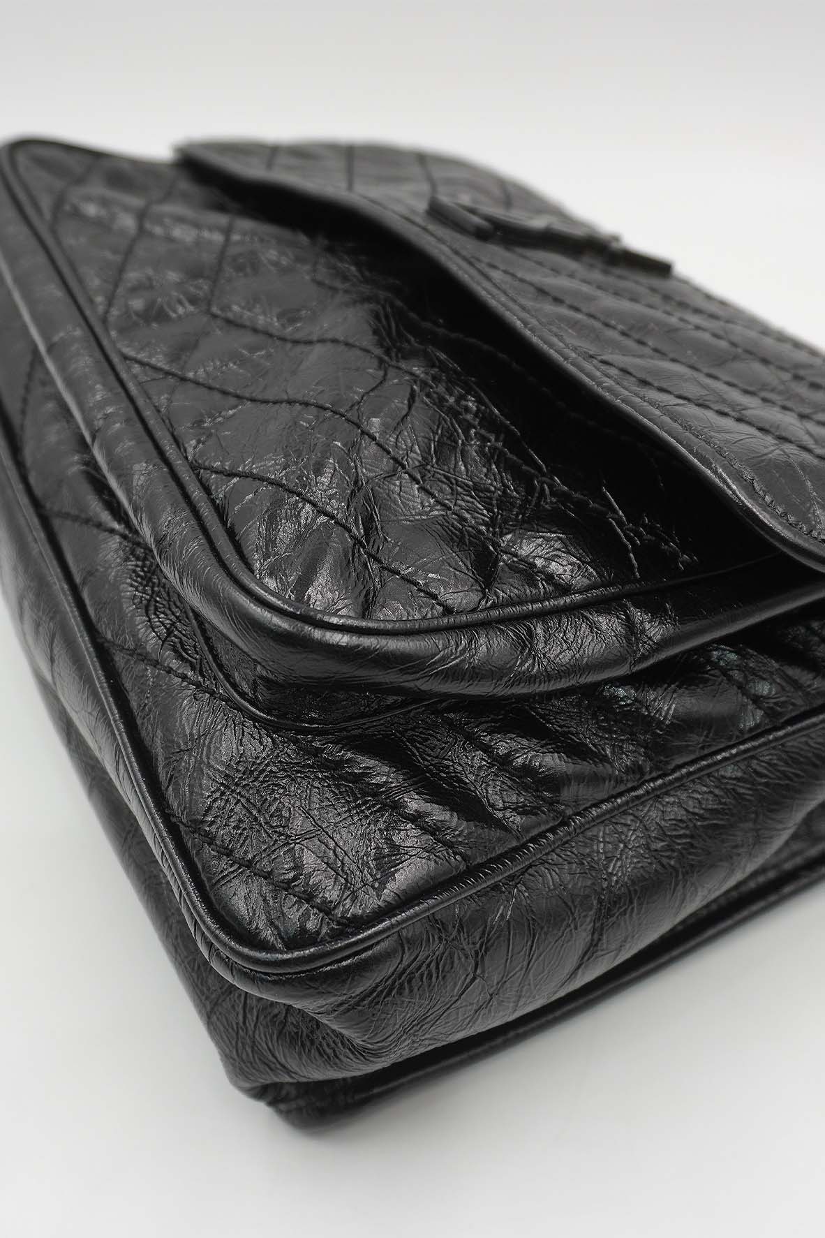 Large Monogram Matelasse Niki Bag Black