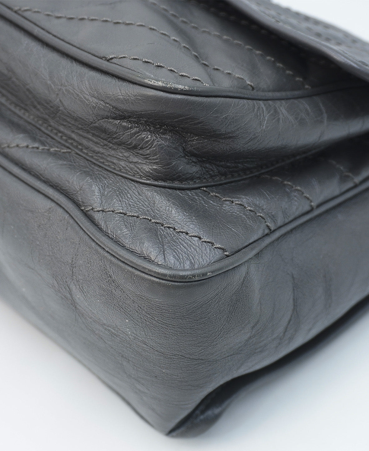 Large Monogram Matelasse Niki Bag Grey