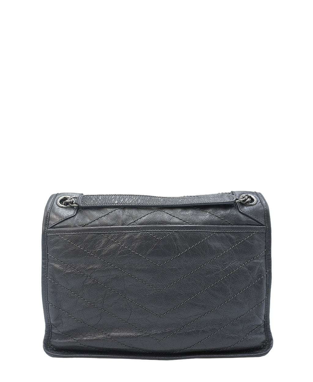 Large Monogram Matelasse Niki Bag Grey