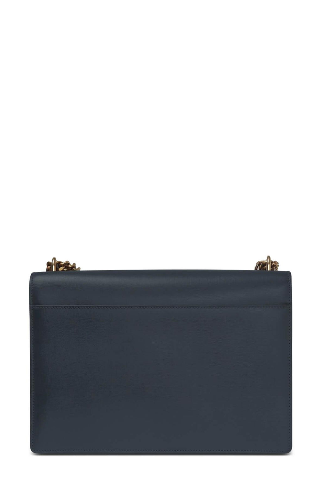Large Sunset Bag Dark Smog with Gold Hardware
