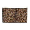 Saint Laurent Leopard Printed Calfskin Leather Small Pouch