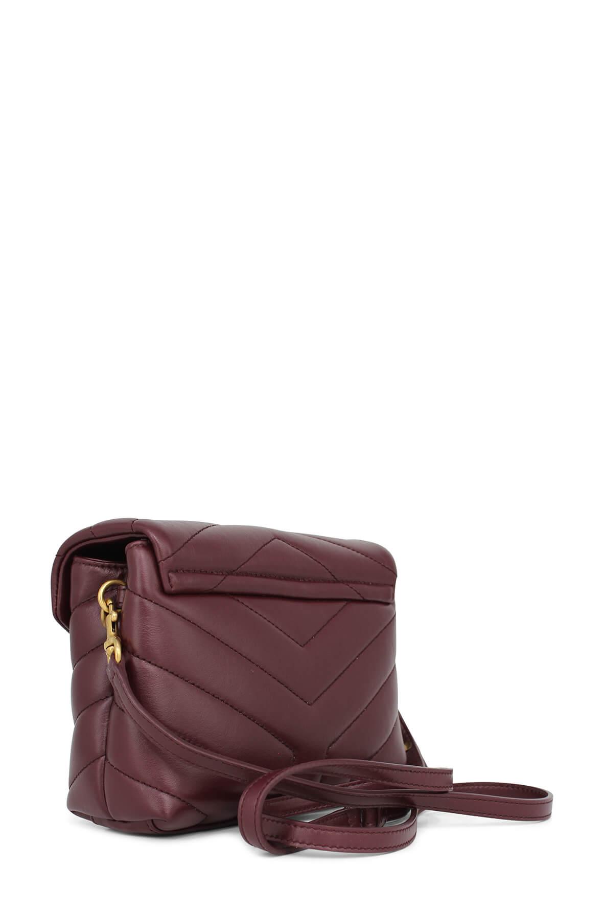 Loulou Toy Bag Maroon
