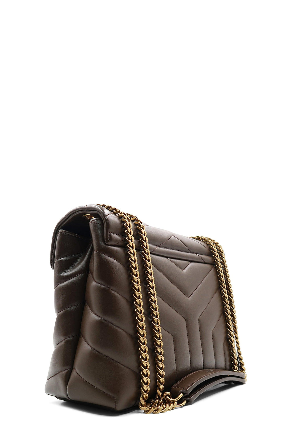 Loulou Small with Gold Hardware Brown