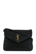 Loulou Toy Bag Black with Gold Hardware