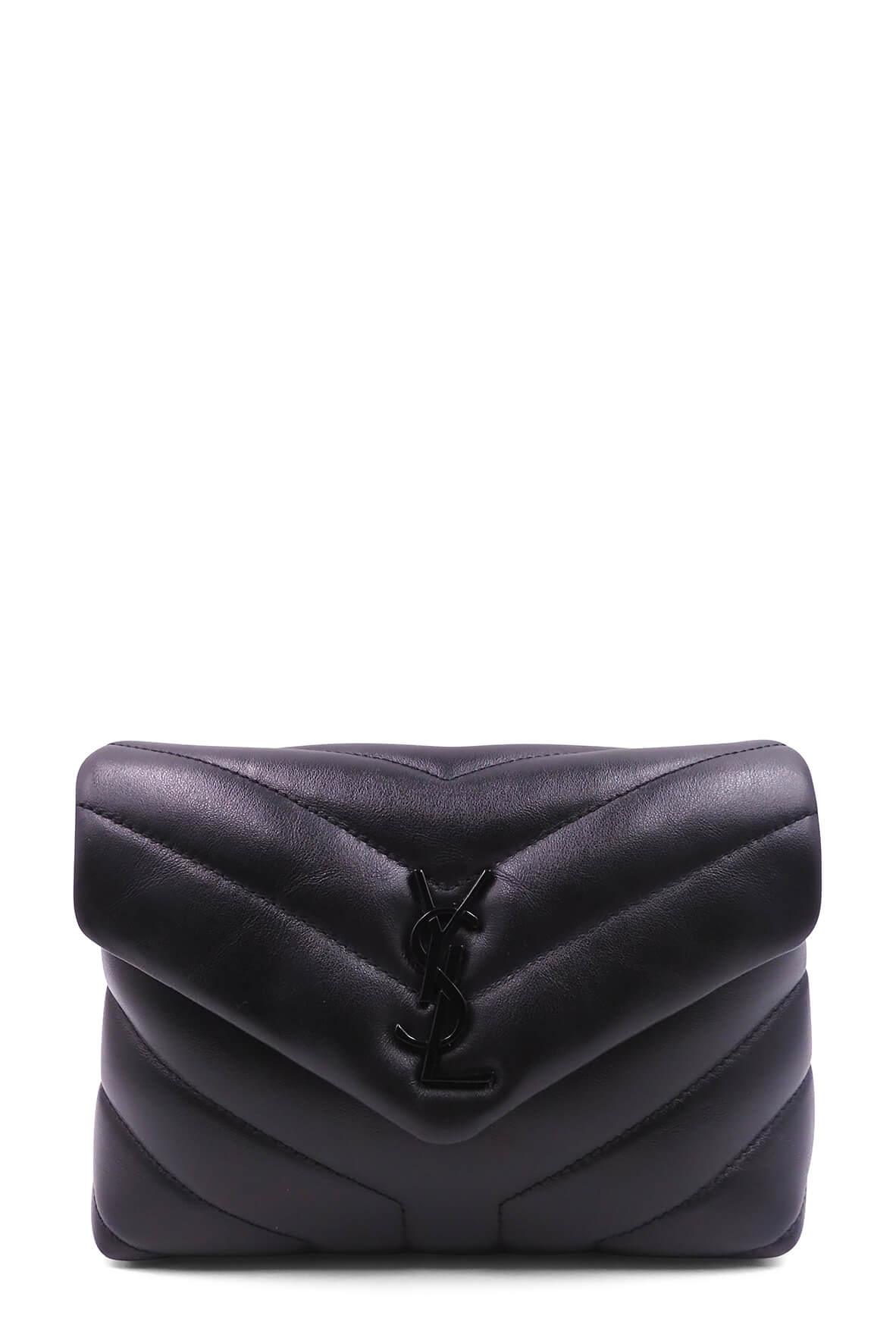 Loulou Toy Bag Black with Black Hardware