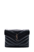 Loulou Toy with Silver Hardware Black