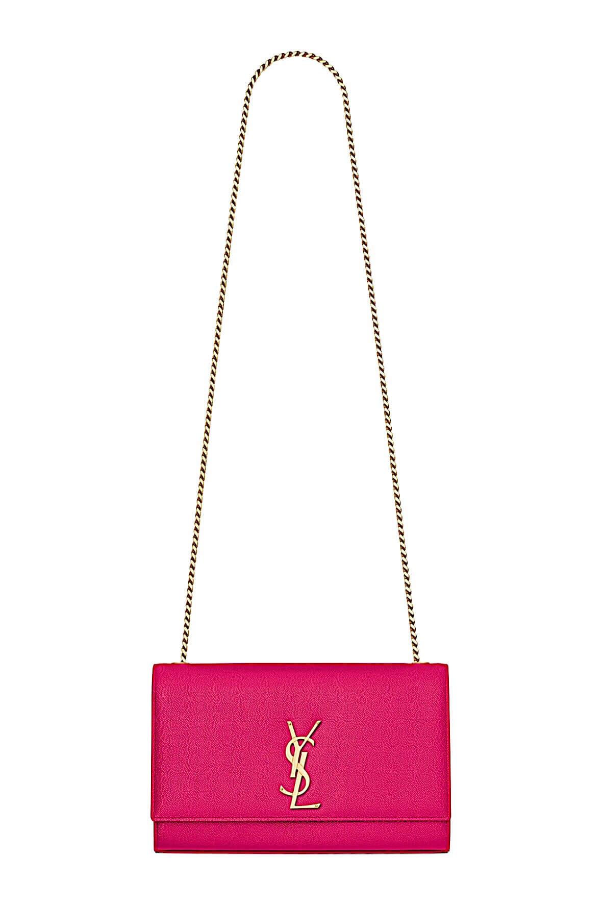 Monogram Medium Kate Lipstick Fuchsia