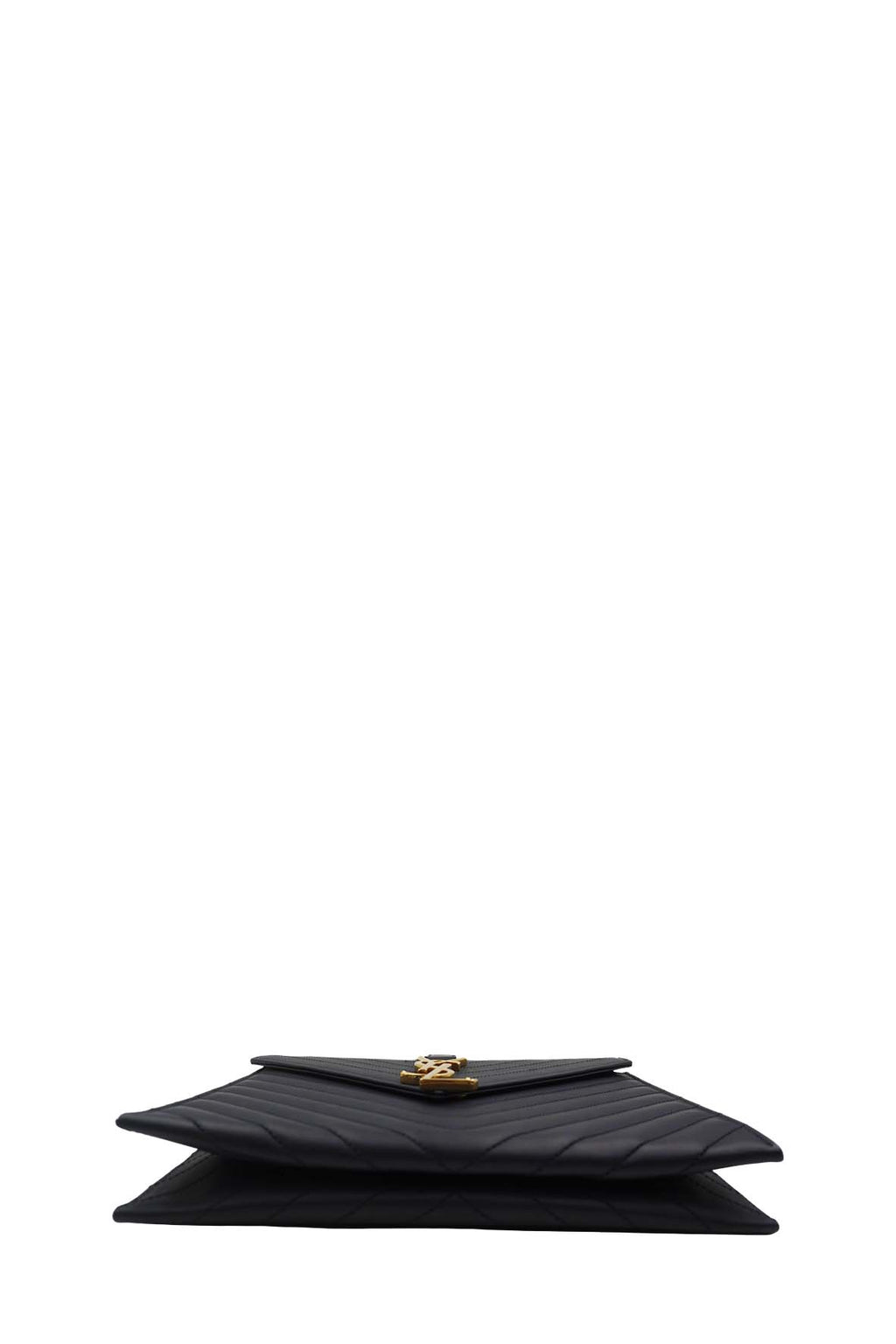 Medium Monogram MatelassÃƒÆ’Ã‚Â© Envelope Chain Bag Black
