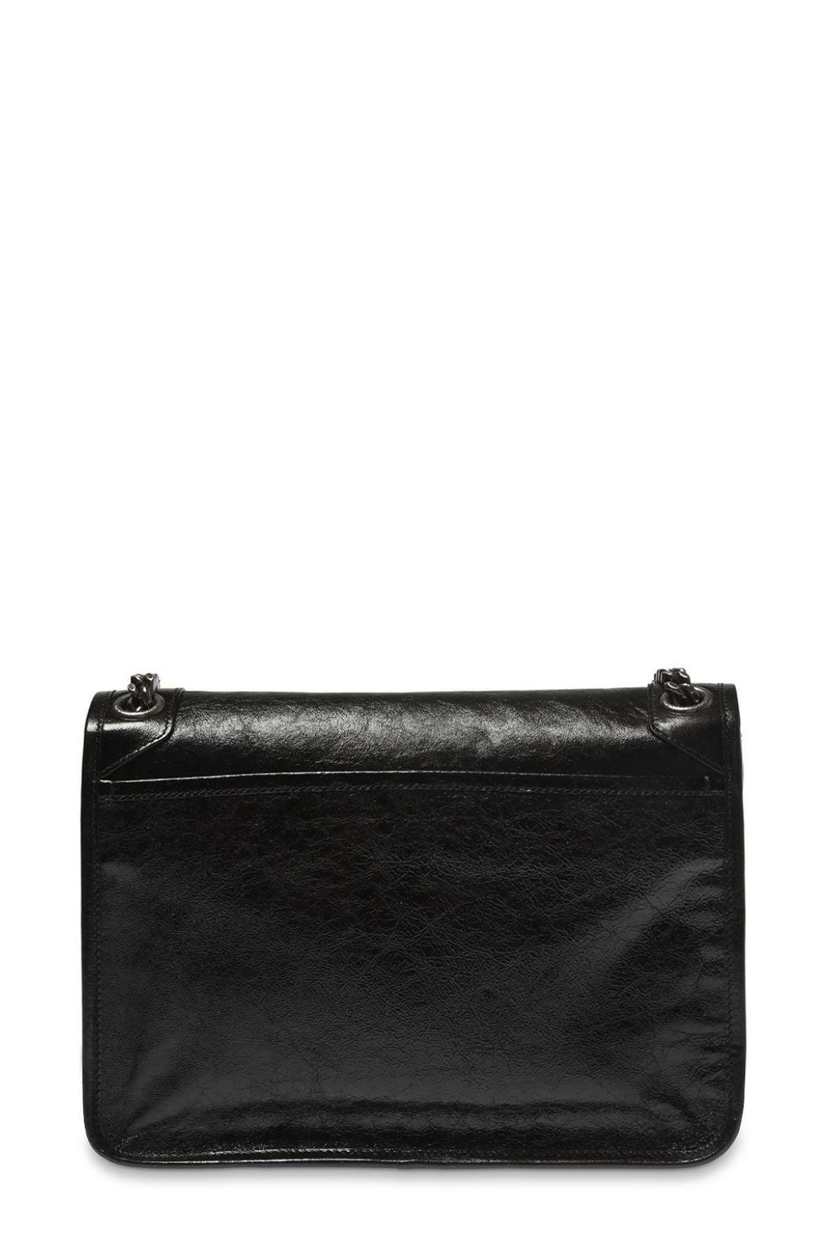 Medium Niki Black with Silver Hardware