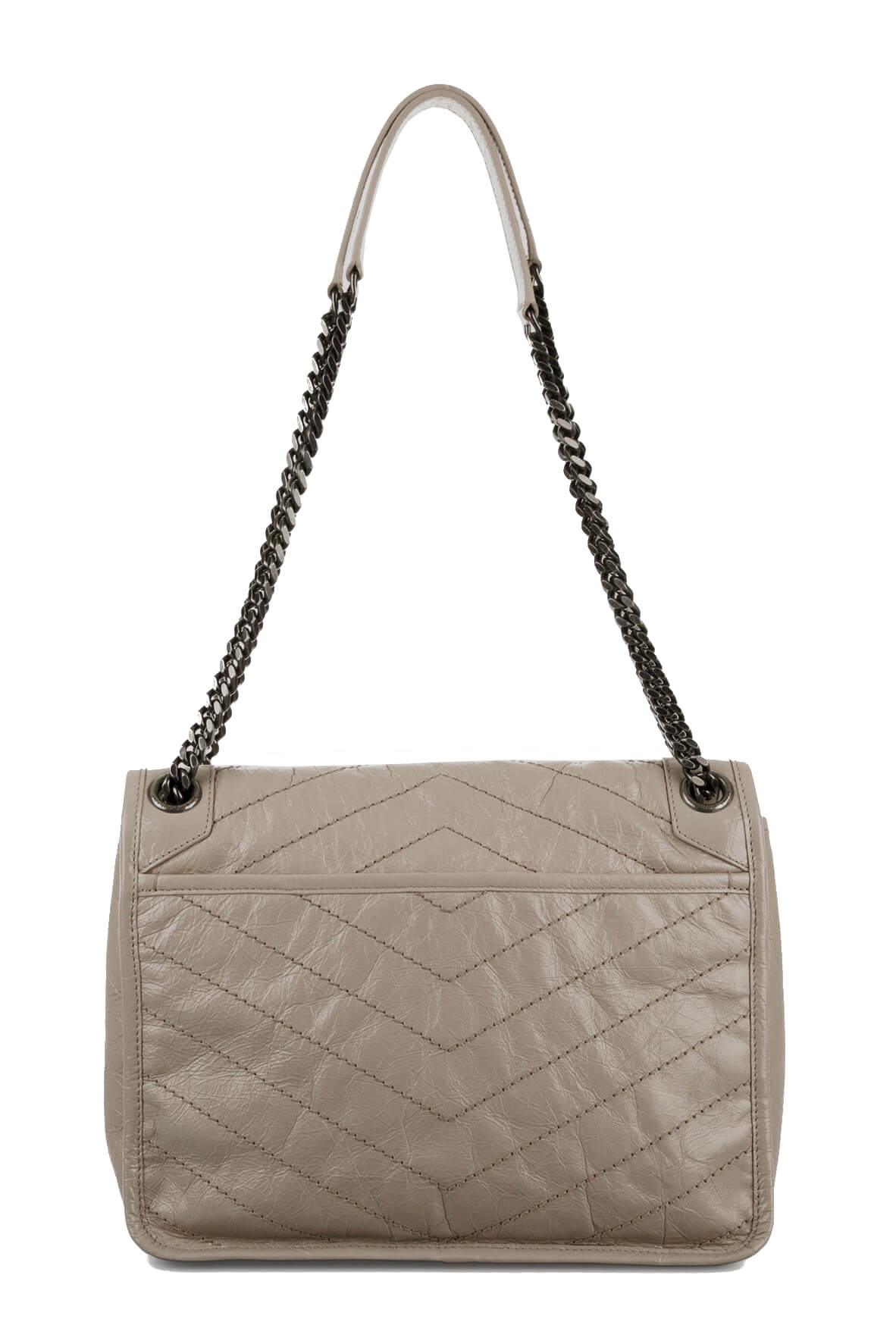 Medium Niki Taupe with Silver Hardware Taupe