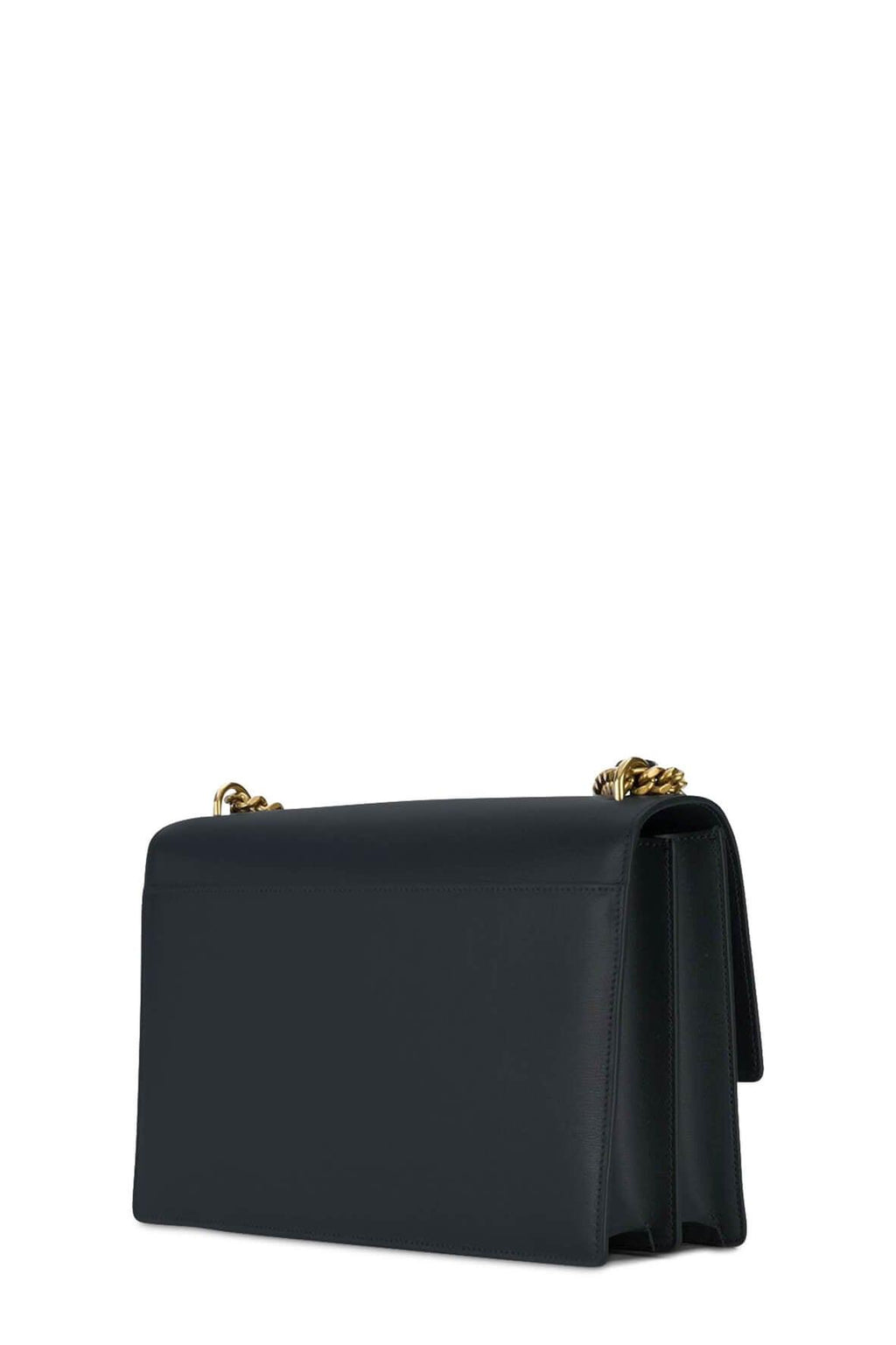 Medium Sunset Bag Dark Smog with Gold Hardware