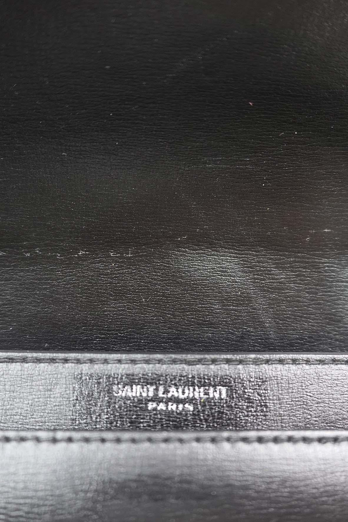 Medium Sunset Bag with Silver Hardware Black