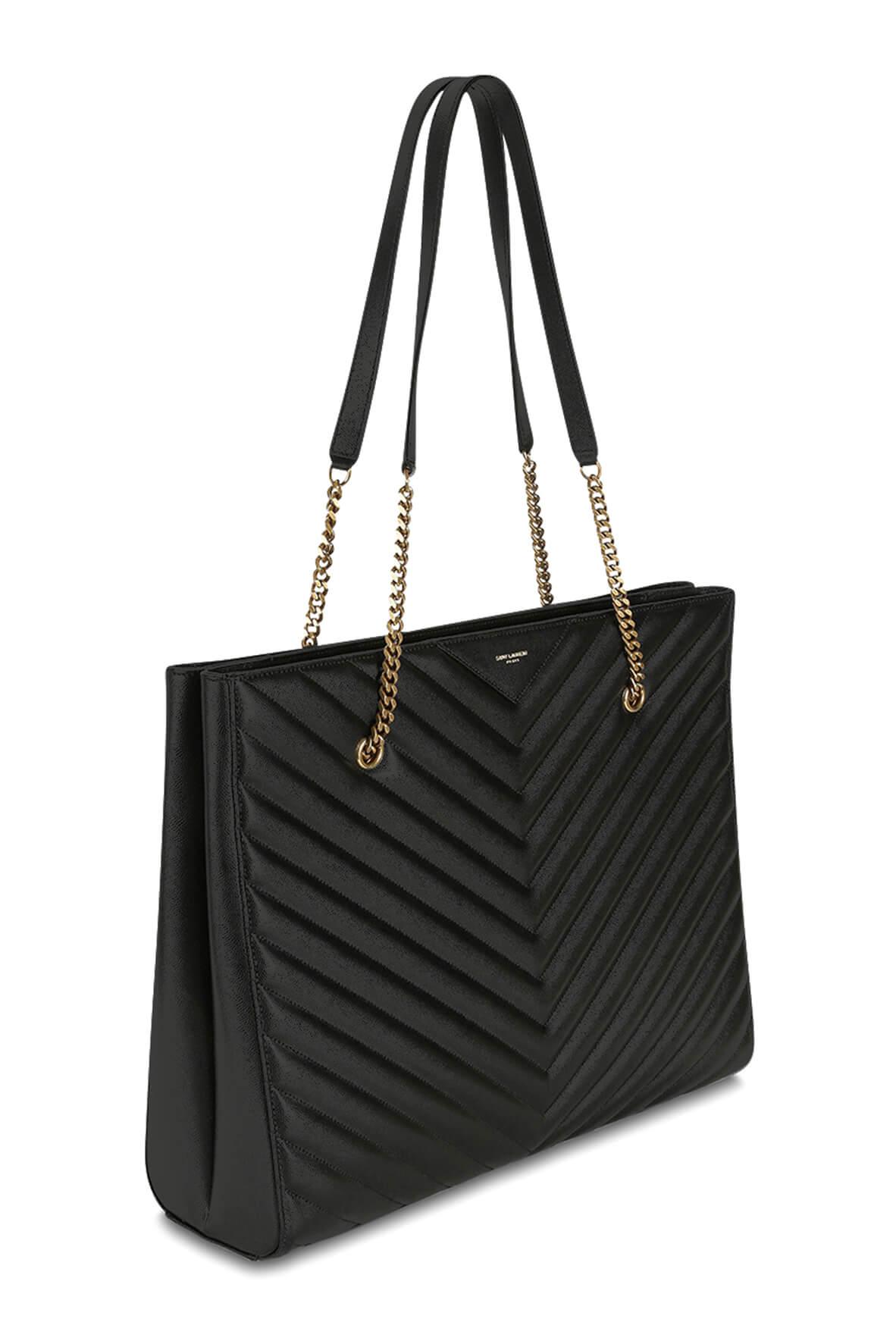 Medium Tribeca Shopping Bag Black