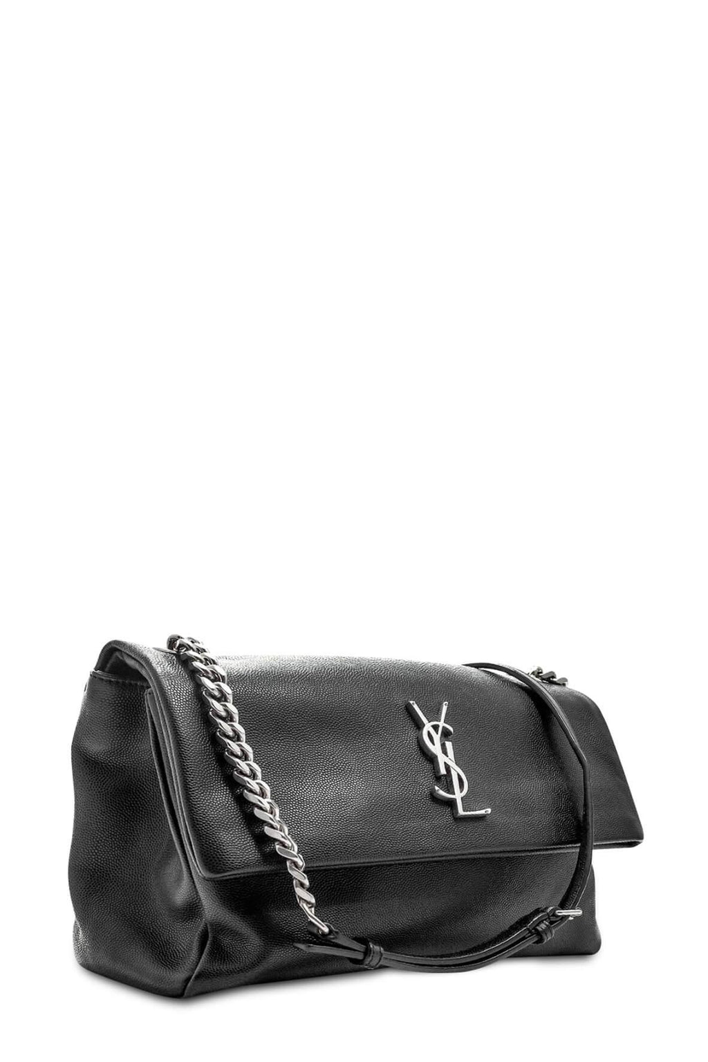 Medium West Hollywood Bag Black with Silver Hardware
