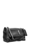 Medium West Hollywood Bag Black with Silver Hardware