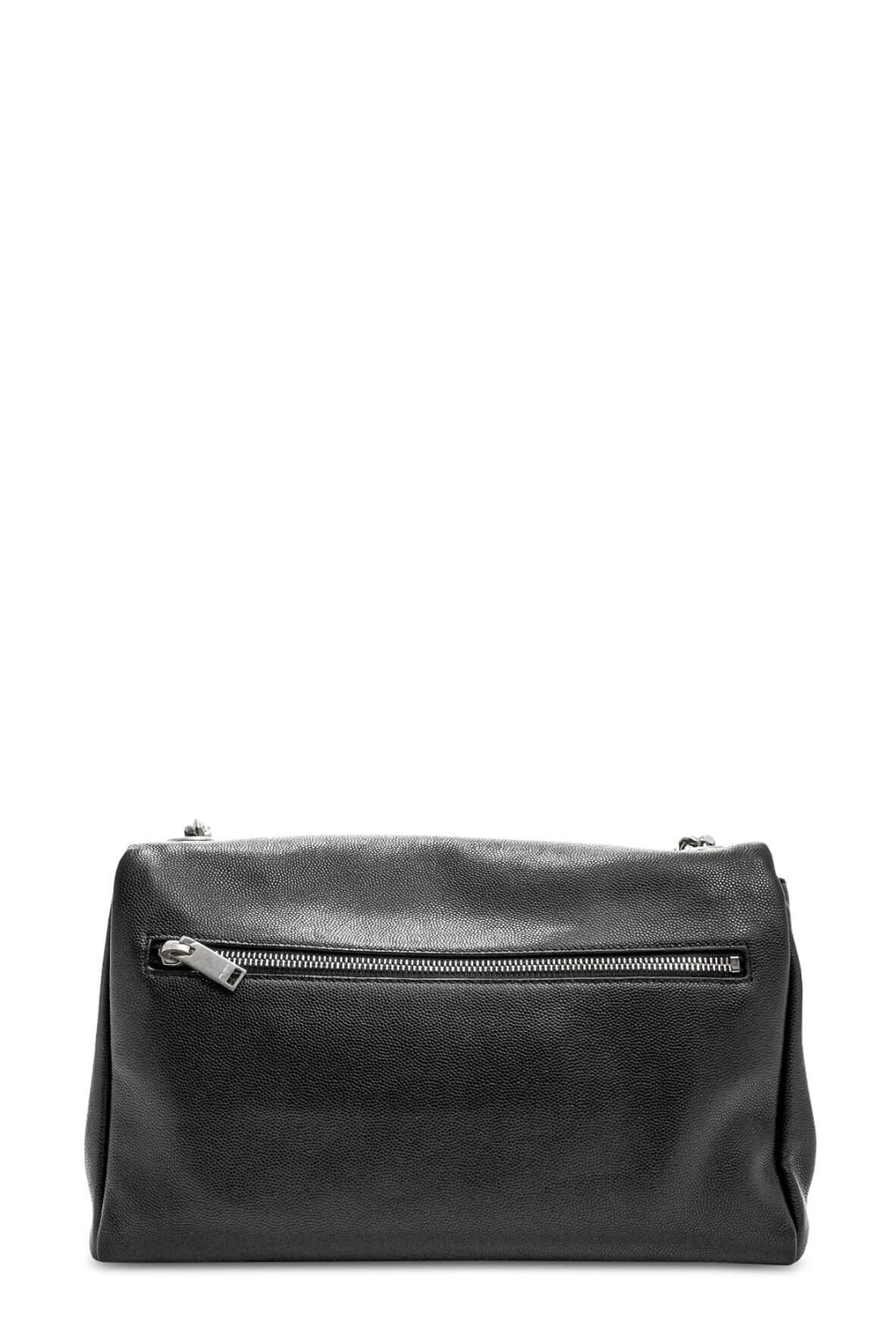 Medium West Hollywood Bag Black with Silver Hardware