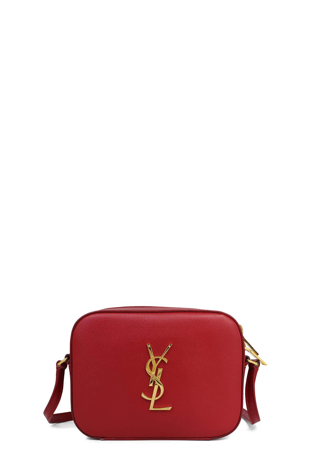 Monogram Camera Bag Red