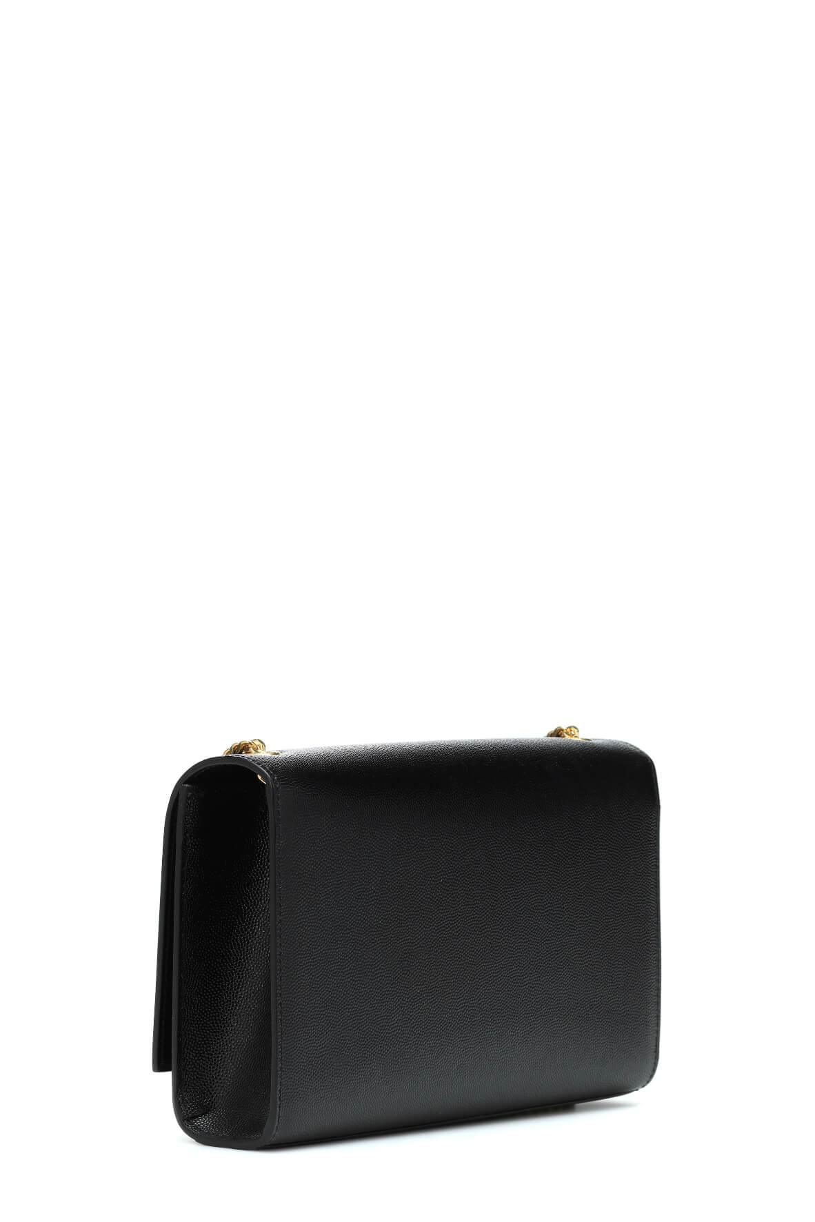 Monogram Medium Kate Black with Gold Hardware