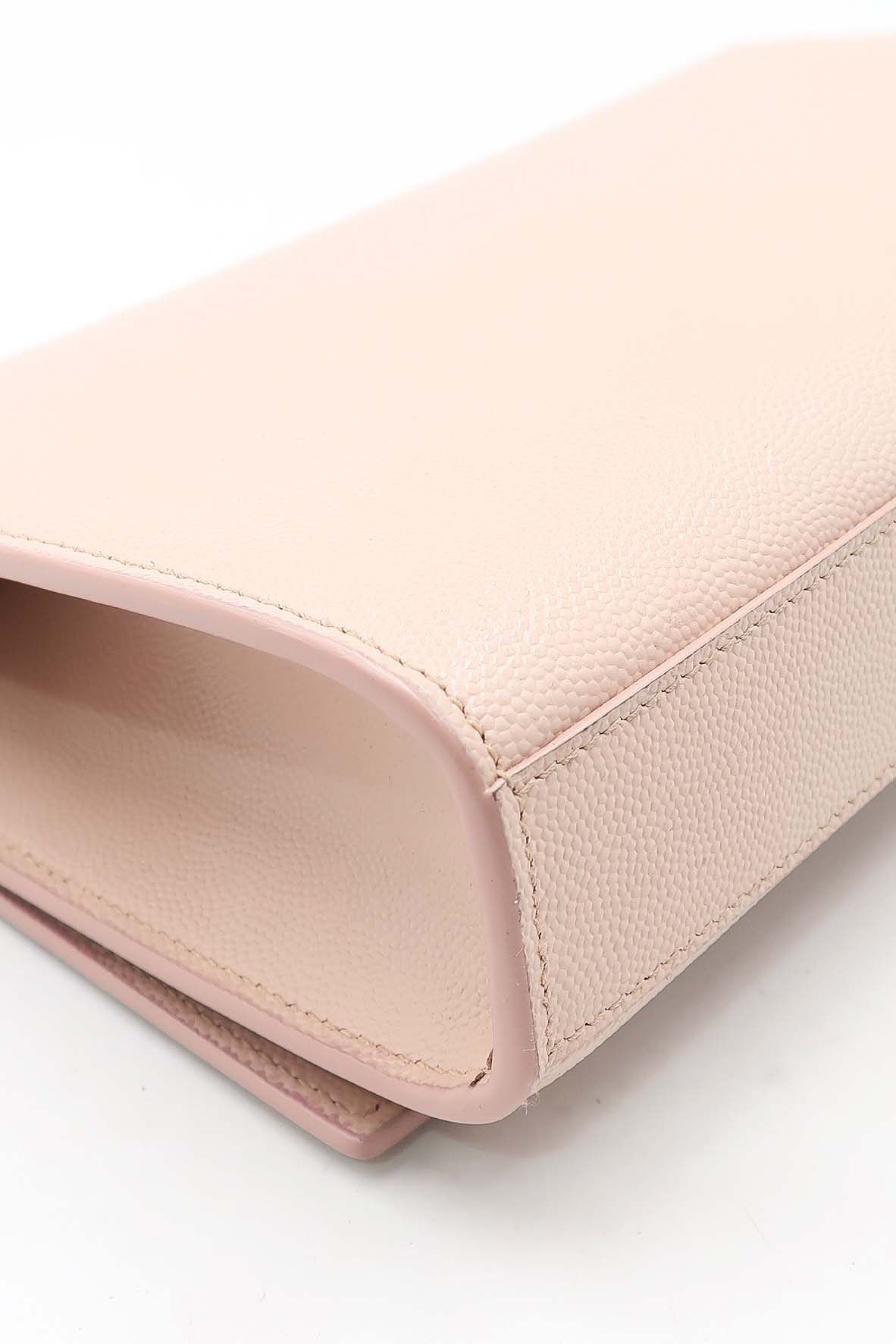 Monogram Medium Kate with Silver Hardware Pale Blush