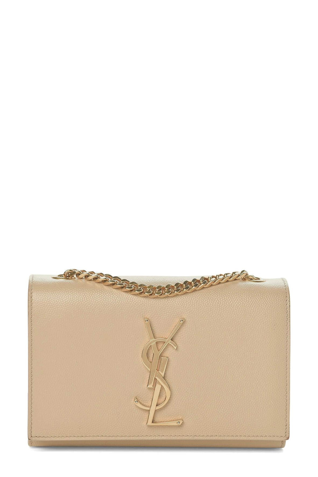 Monogram Small Kate Beige with Gold Hardware