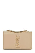 Monogram Small Kate Beige with Gold Hardware