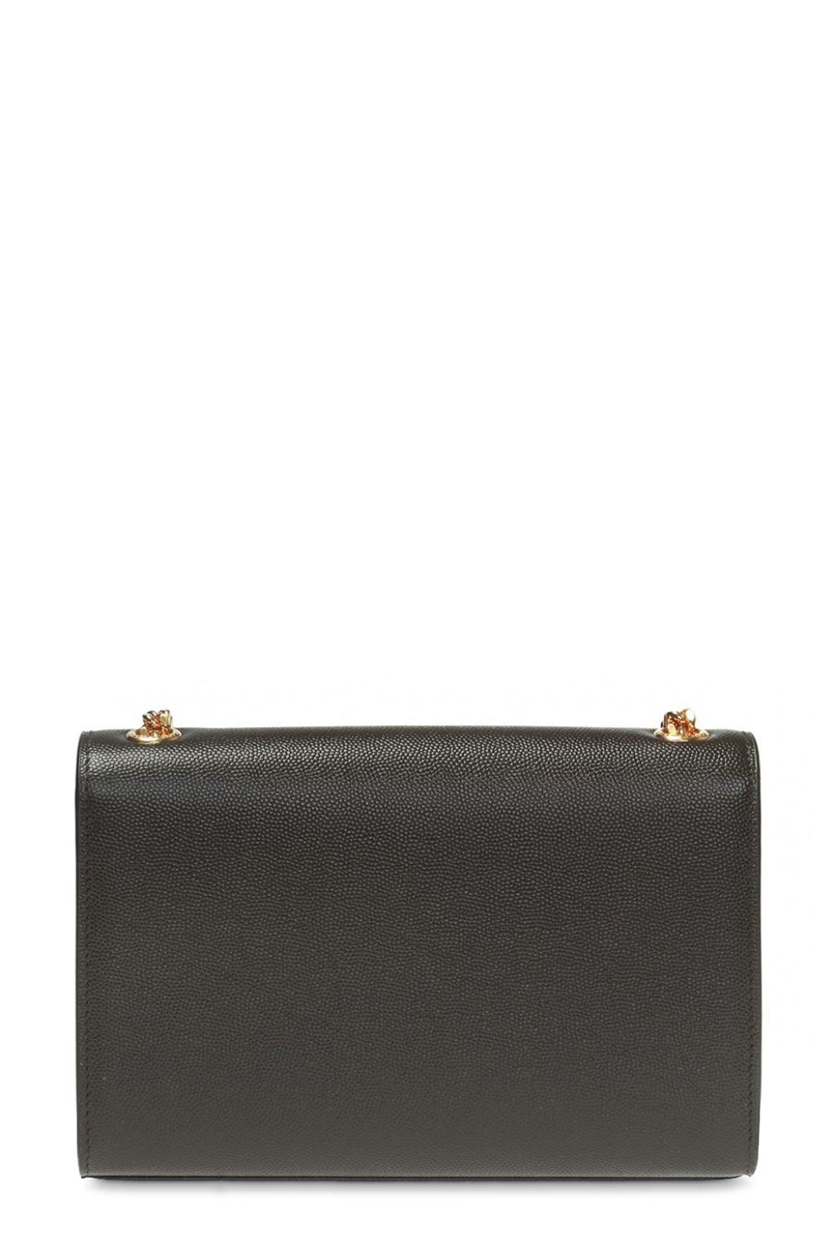 Monogram Small Kate Dark Olive with Gold Hardware