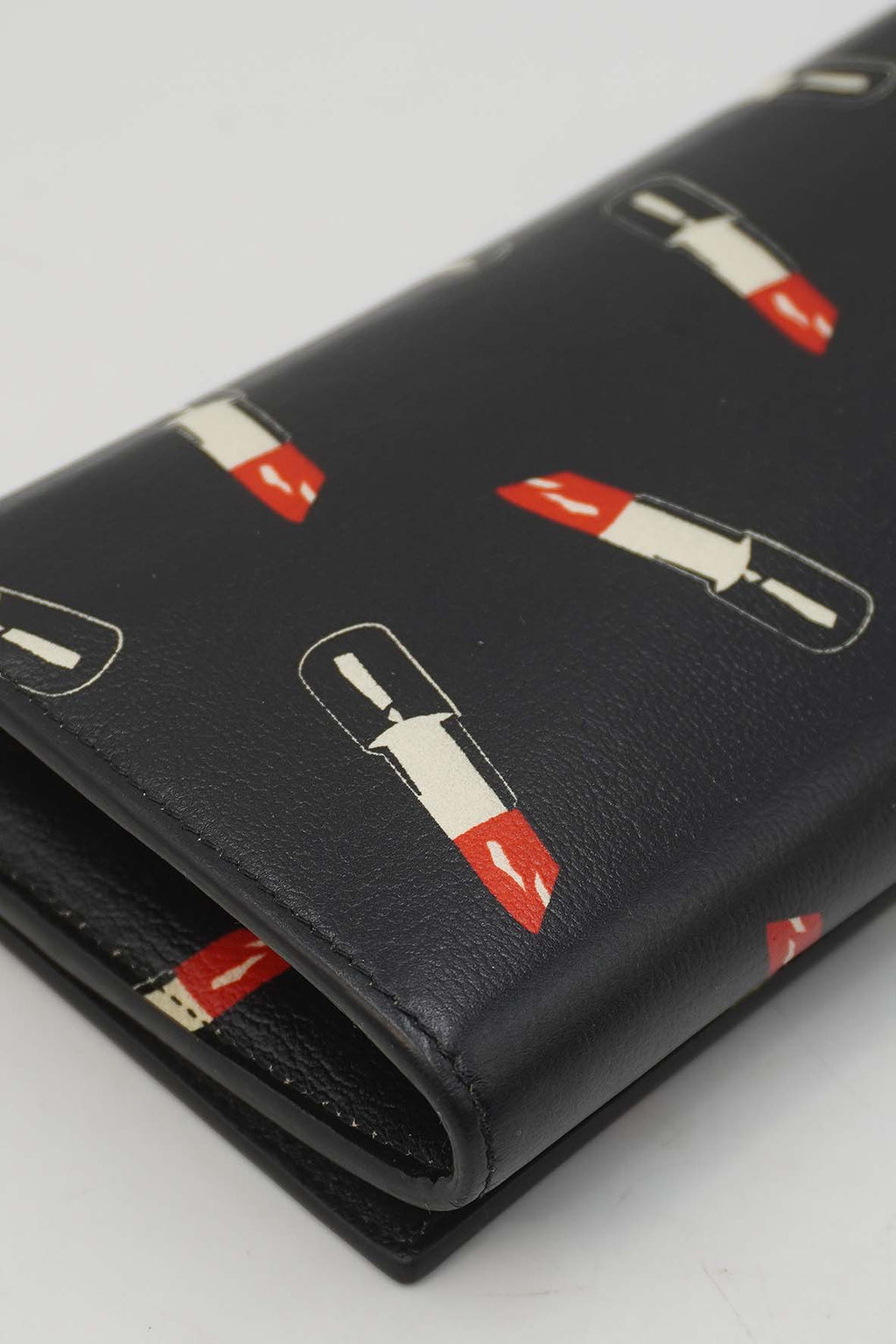 Monogramme Lipstick Print Portefeuille Fam Wallet Black