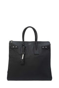Sac De Jour North/South in Grained Leather Black