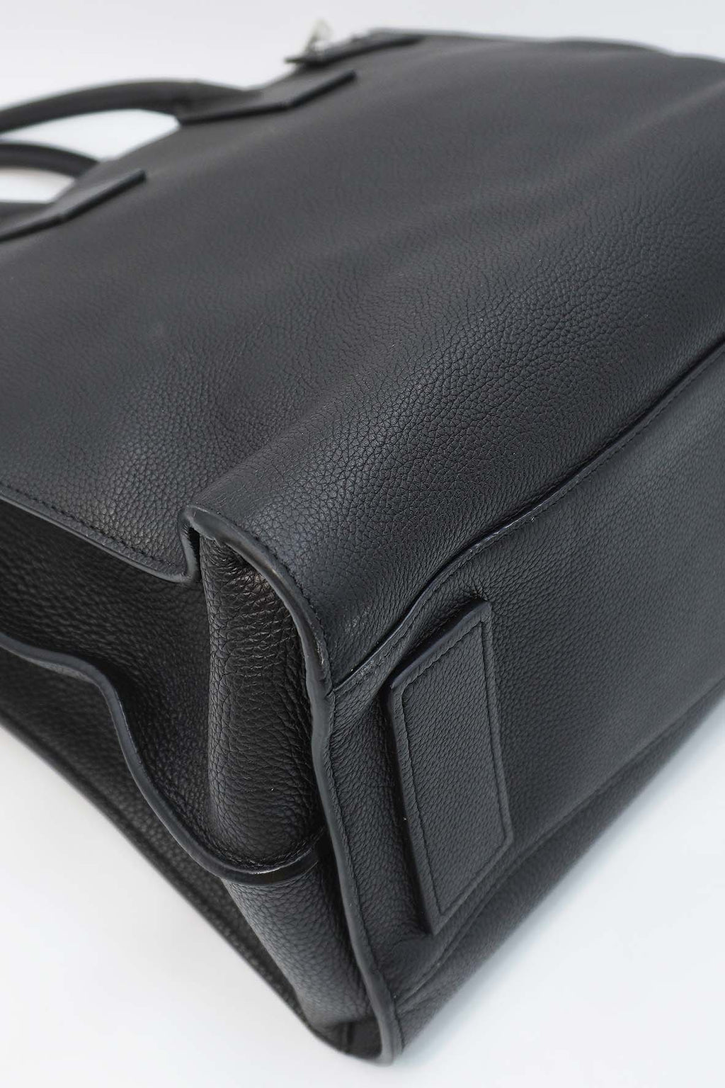 Sac De Jour North/South in Grained Leather Black