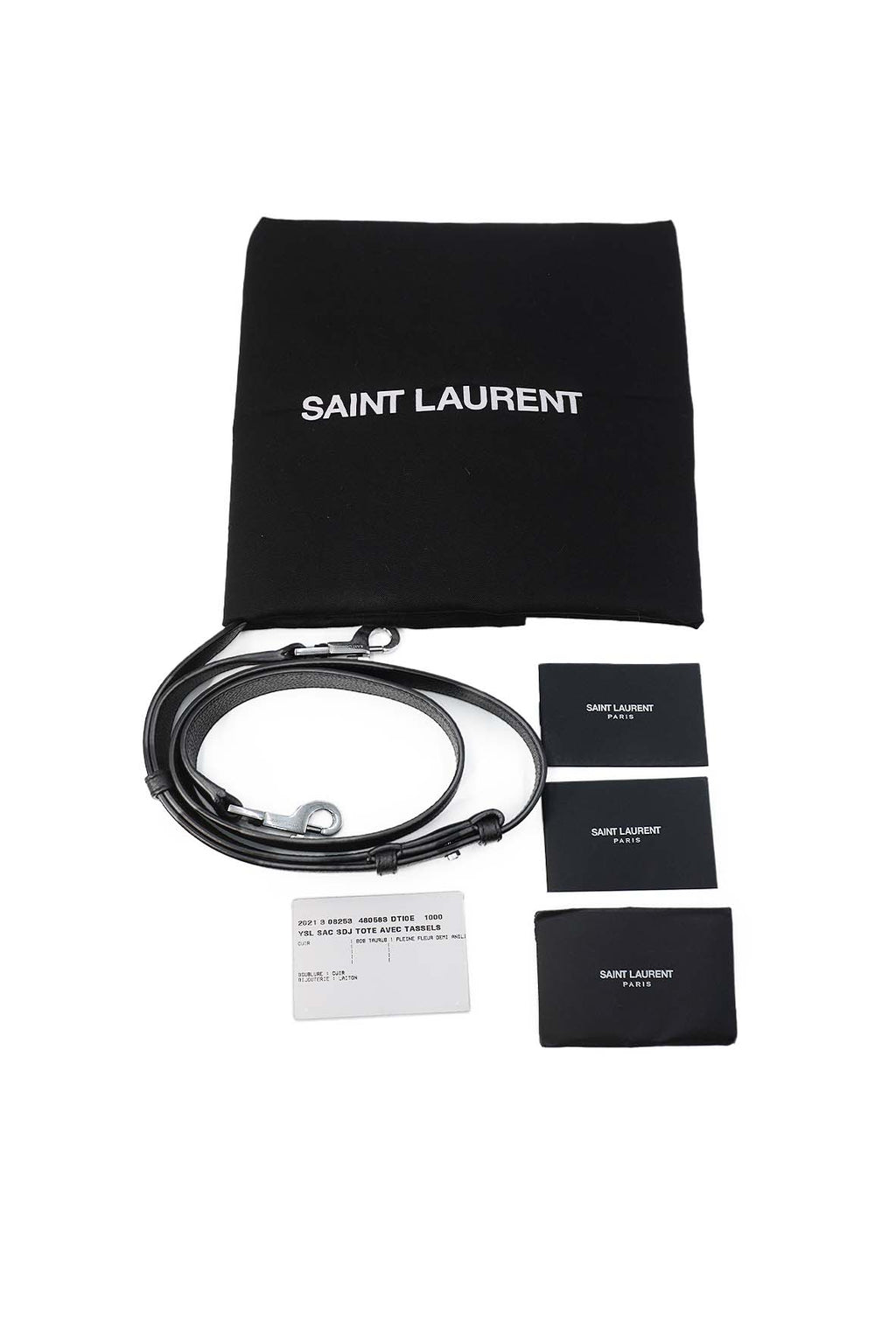 Sac De Jour North/South in Grained Leather Black