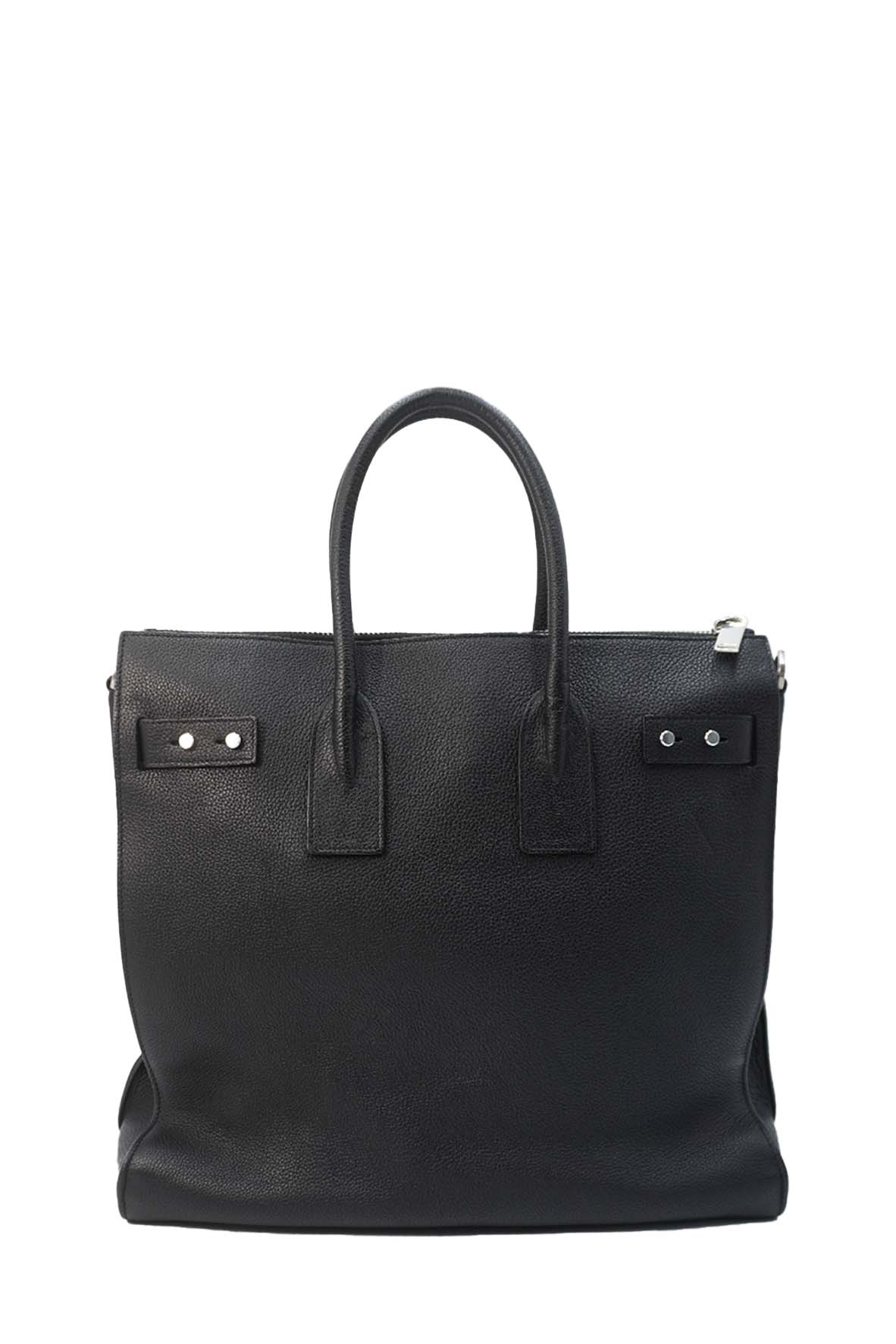 Sac De Jour North/South in Grained Leather Black