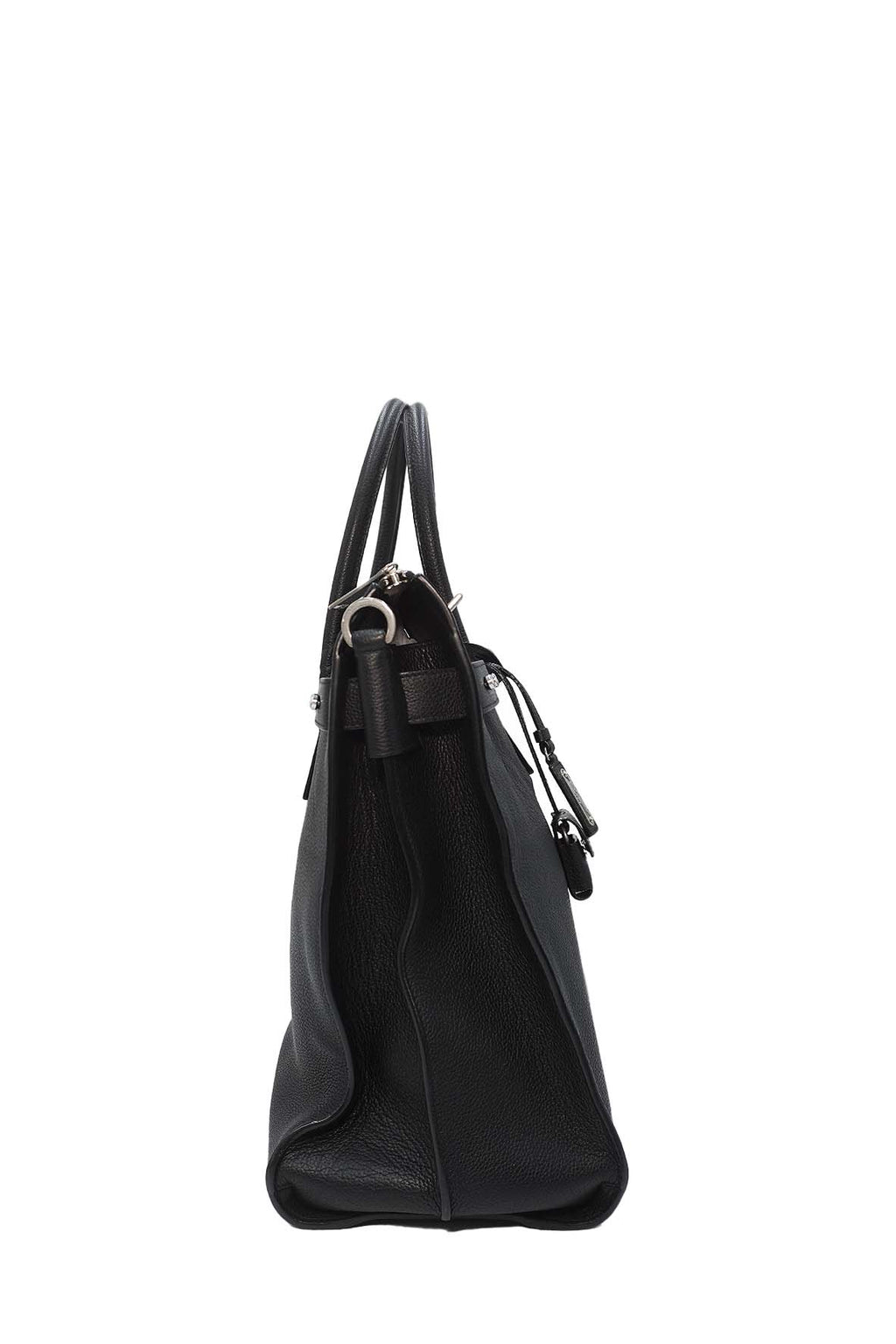 Sac De Jour North/South in Grained Leather Black