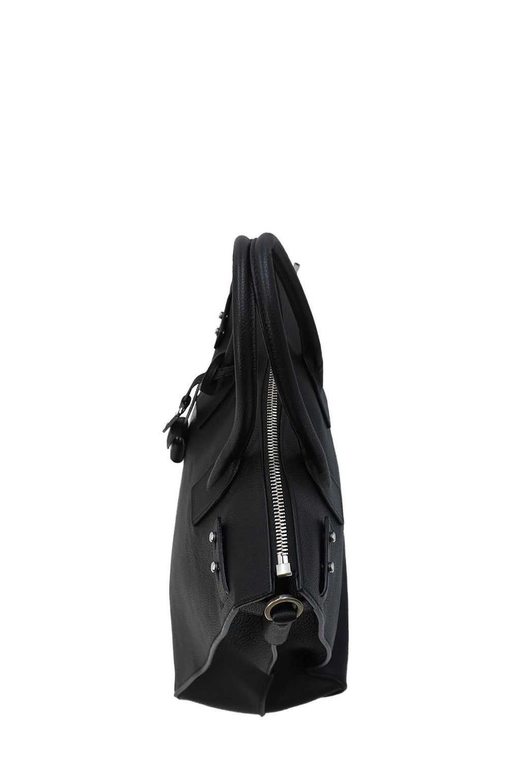 Sac De Jour North/South in Grained Leather Black