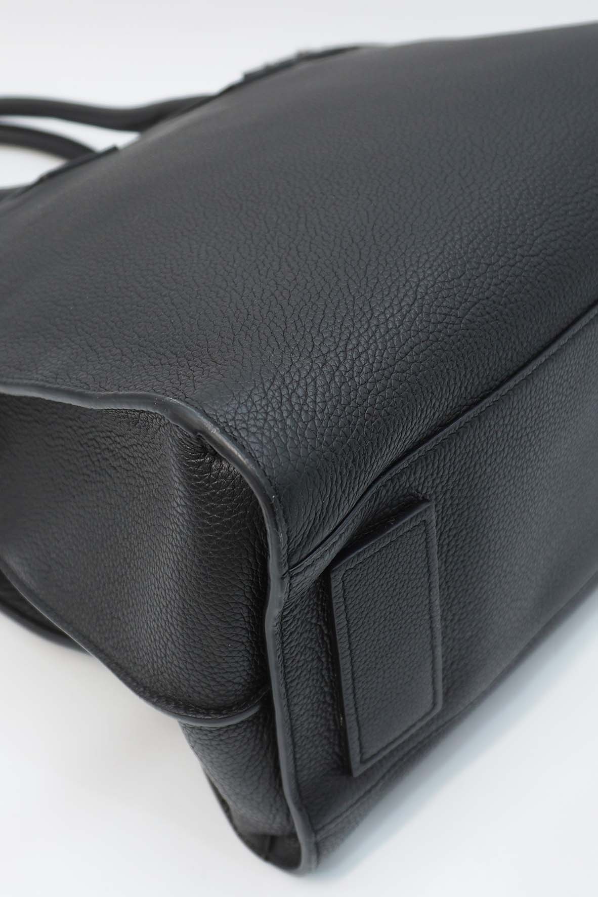 Sac De Jour North/South in Grained Leather Black
