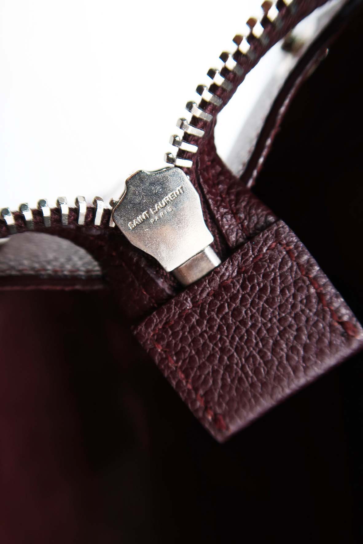 Small Cabas Rive Gauche Bag Amaranto