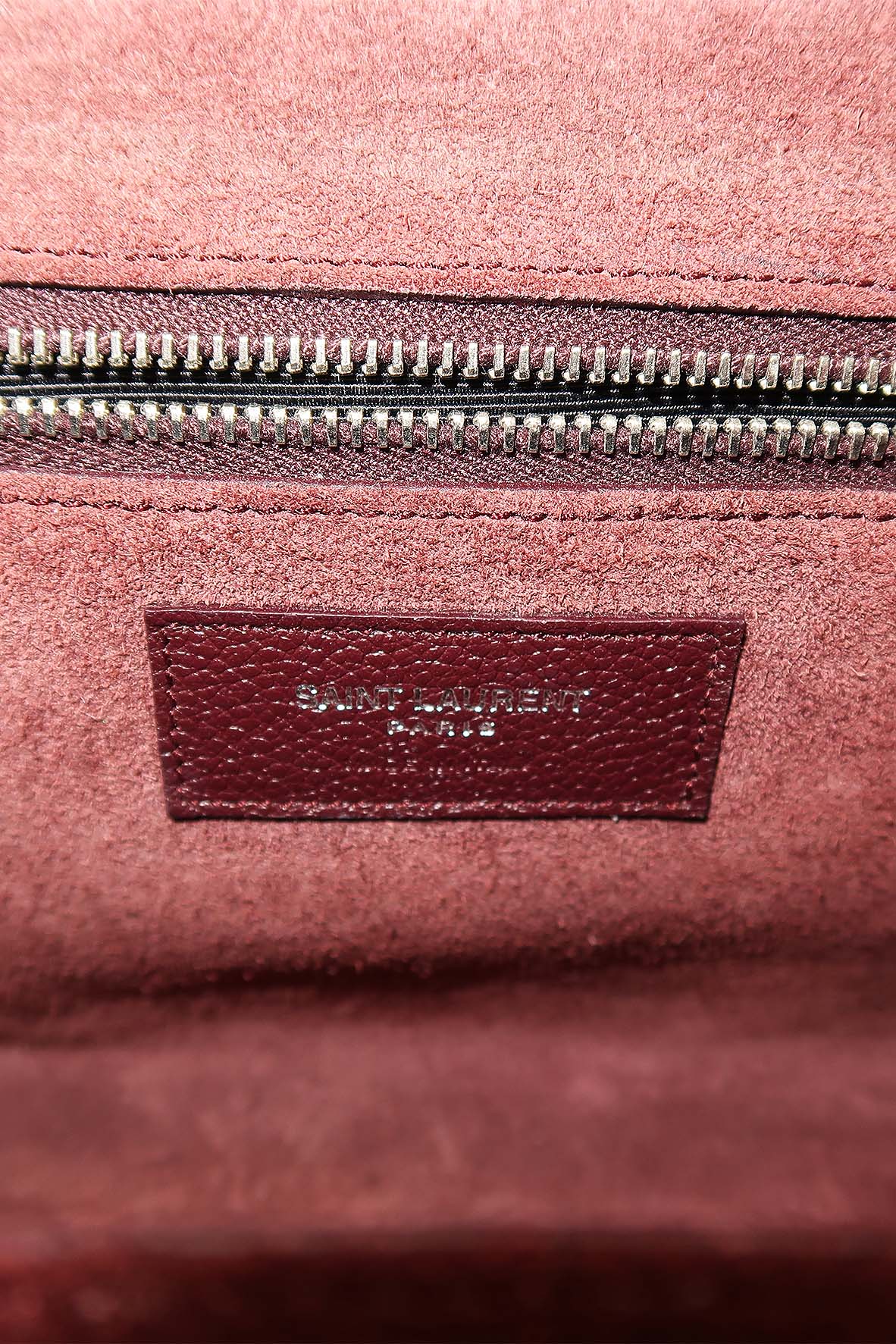 Small Cabas Rive Gauche Bag Amaranto
