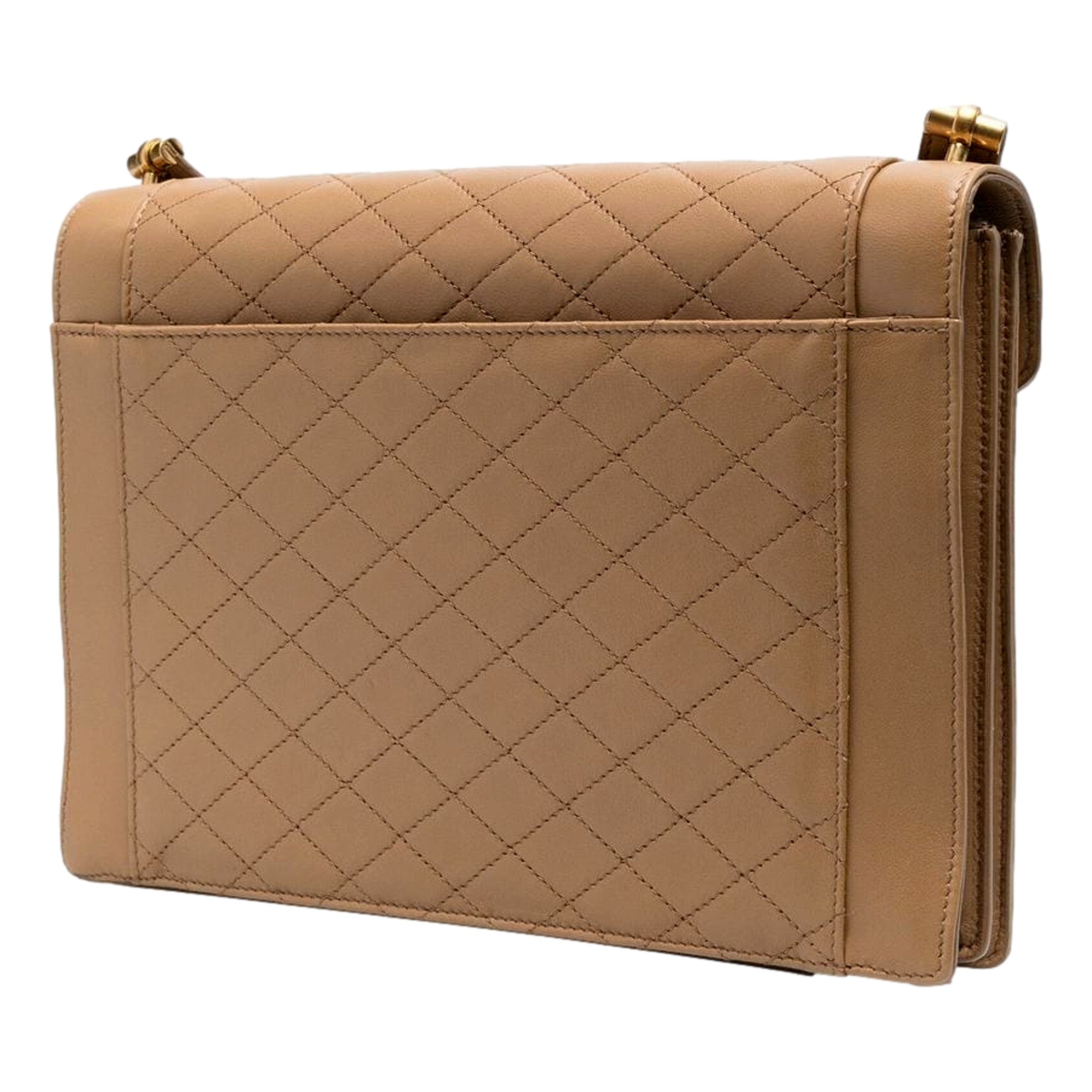 Saint Laurent Gabby Light Brown Shoulder Bag