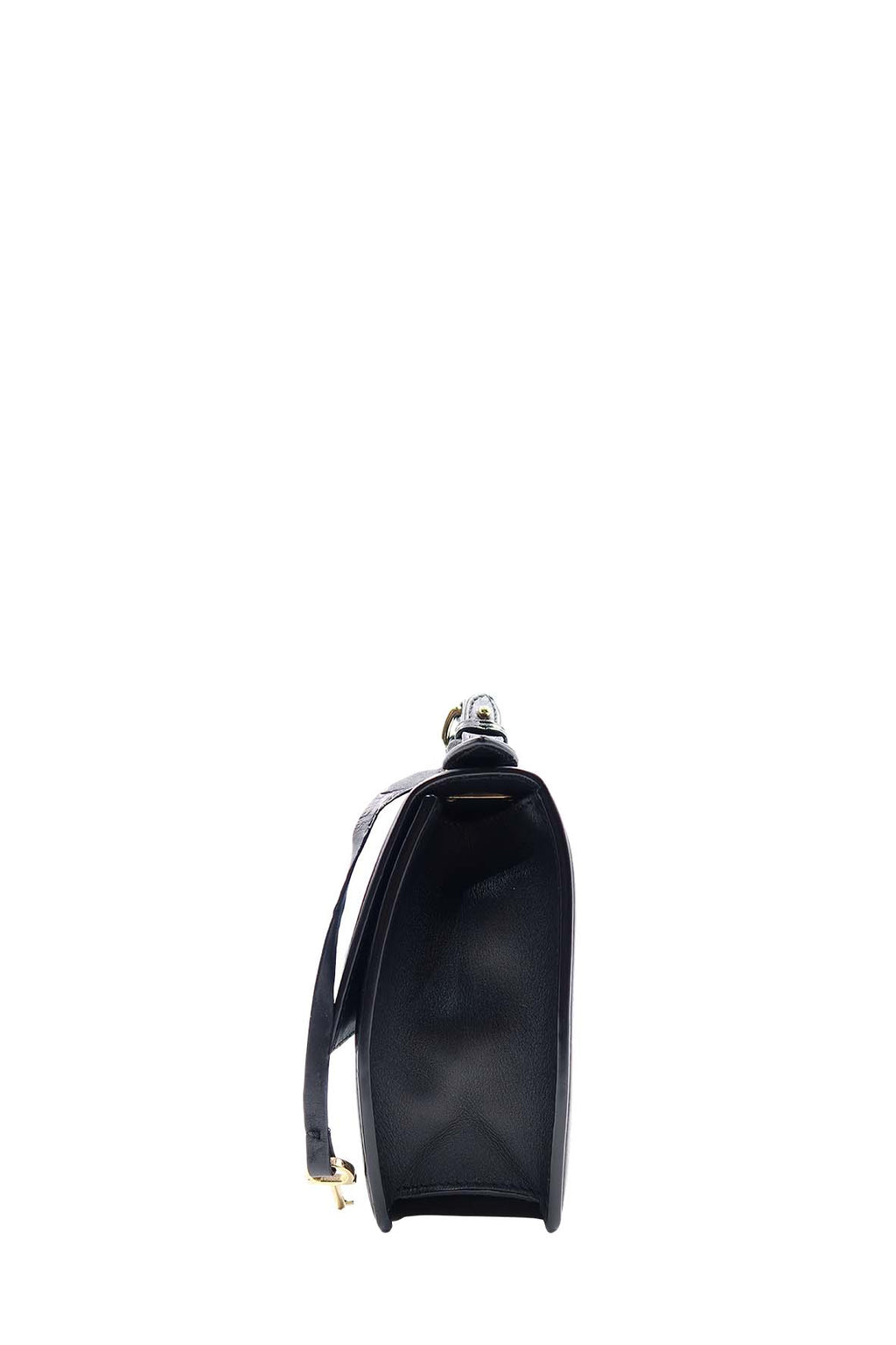 Medium Aileen Shoulder Bag with Blue Stripes Blue