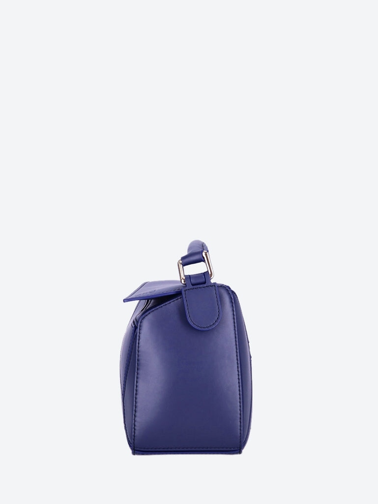 Loewe Women Satin Leather Puzzle Small Bag
