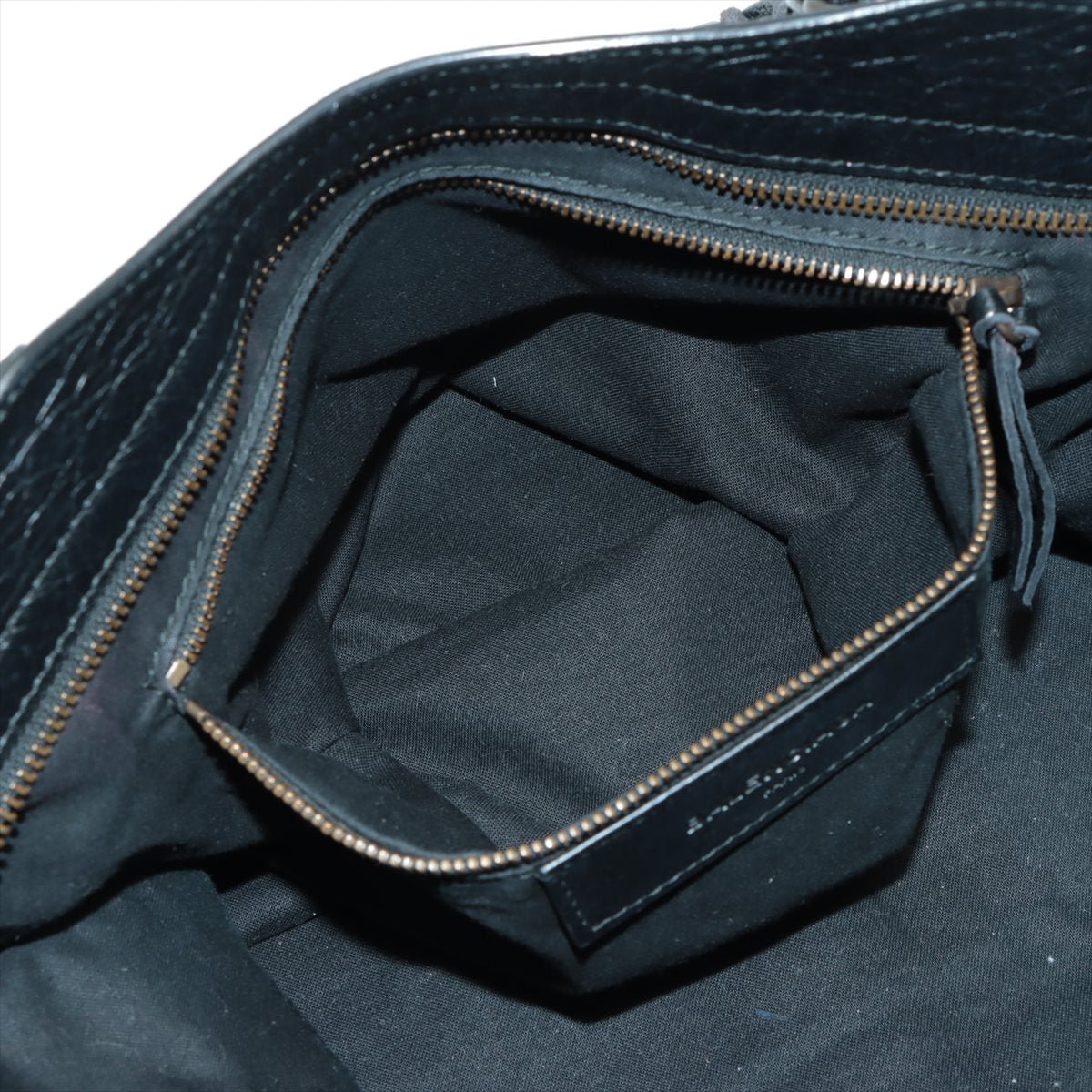City Graffiti Leather 2way Black