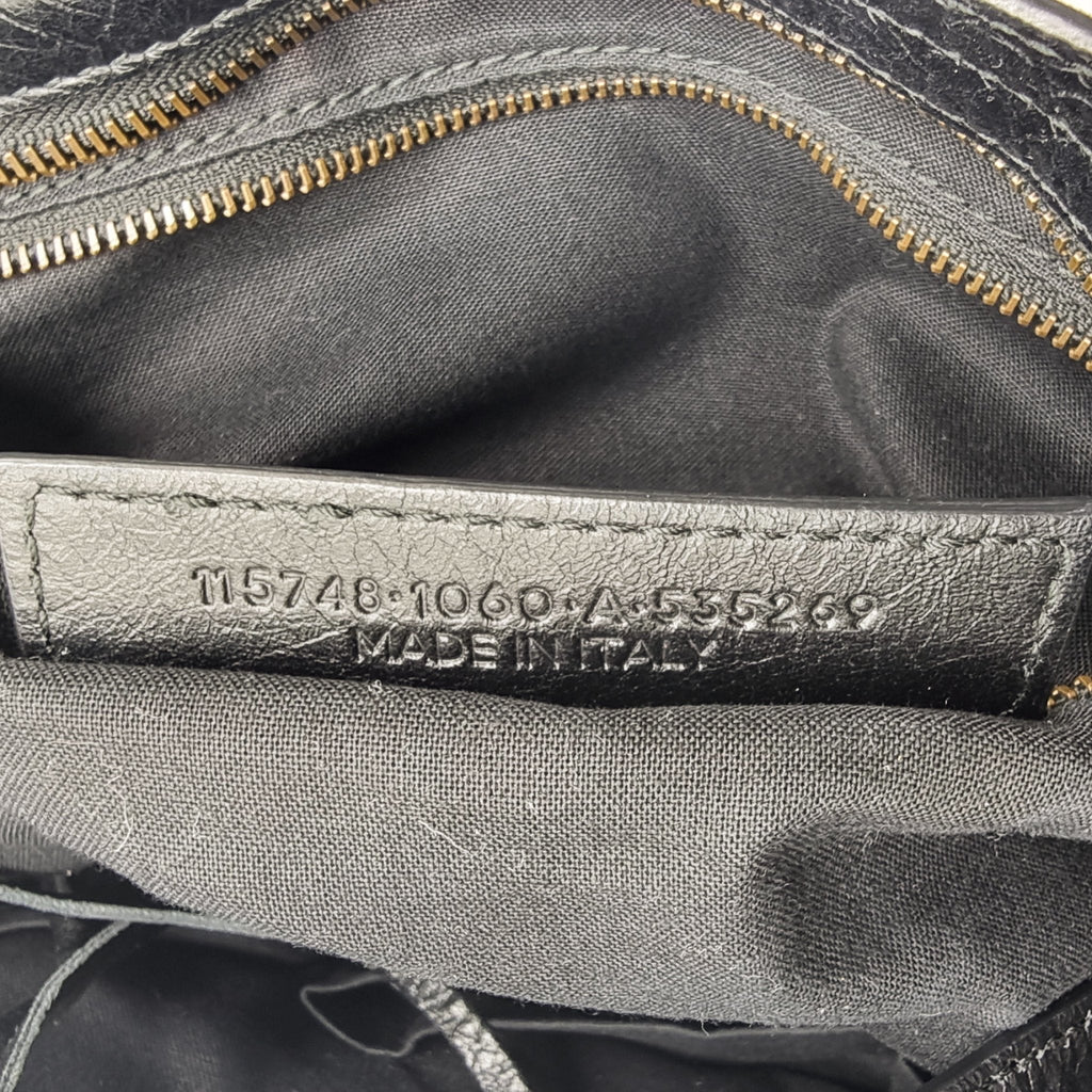 City Graffiti Leather 2way Black