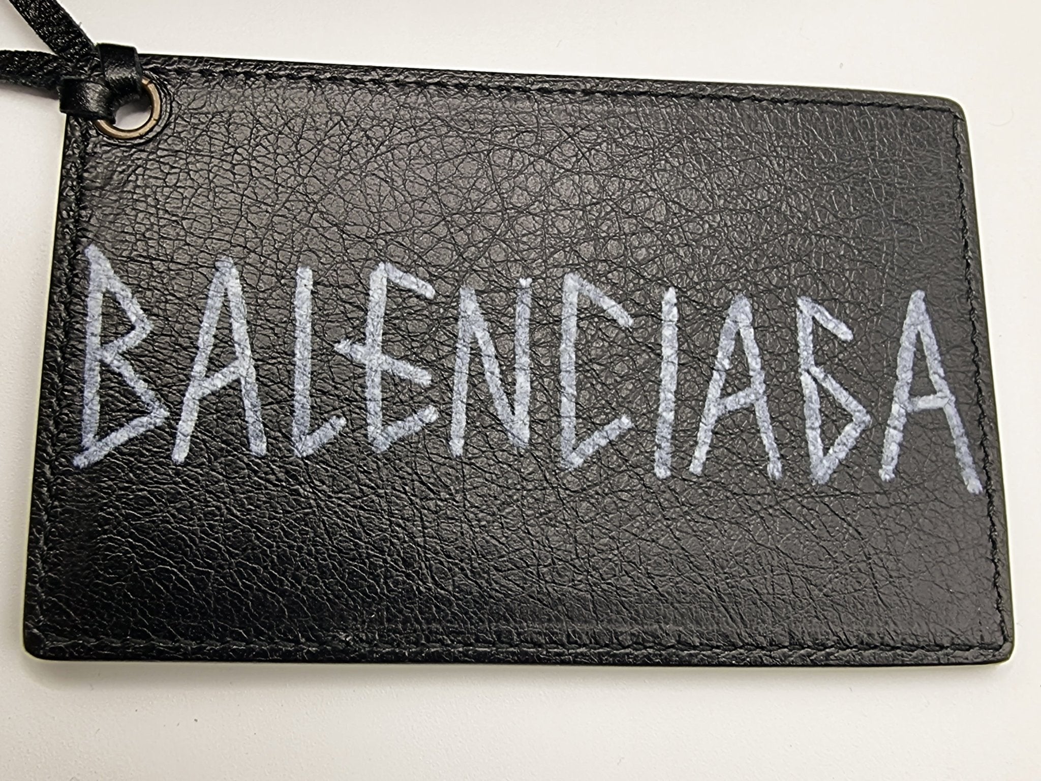 City Graffiti Leather 2way Black