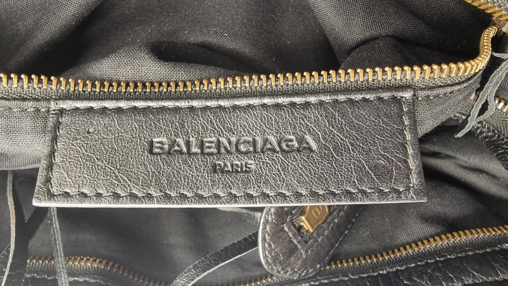 City Graffiti Leather 2way Black