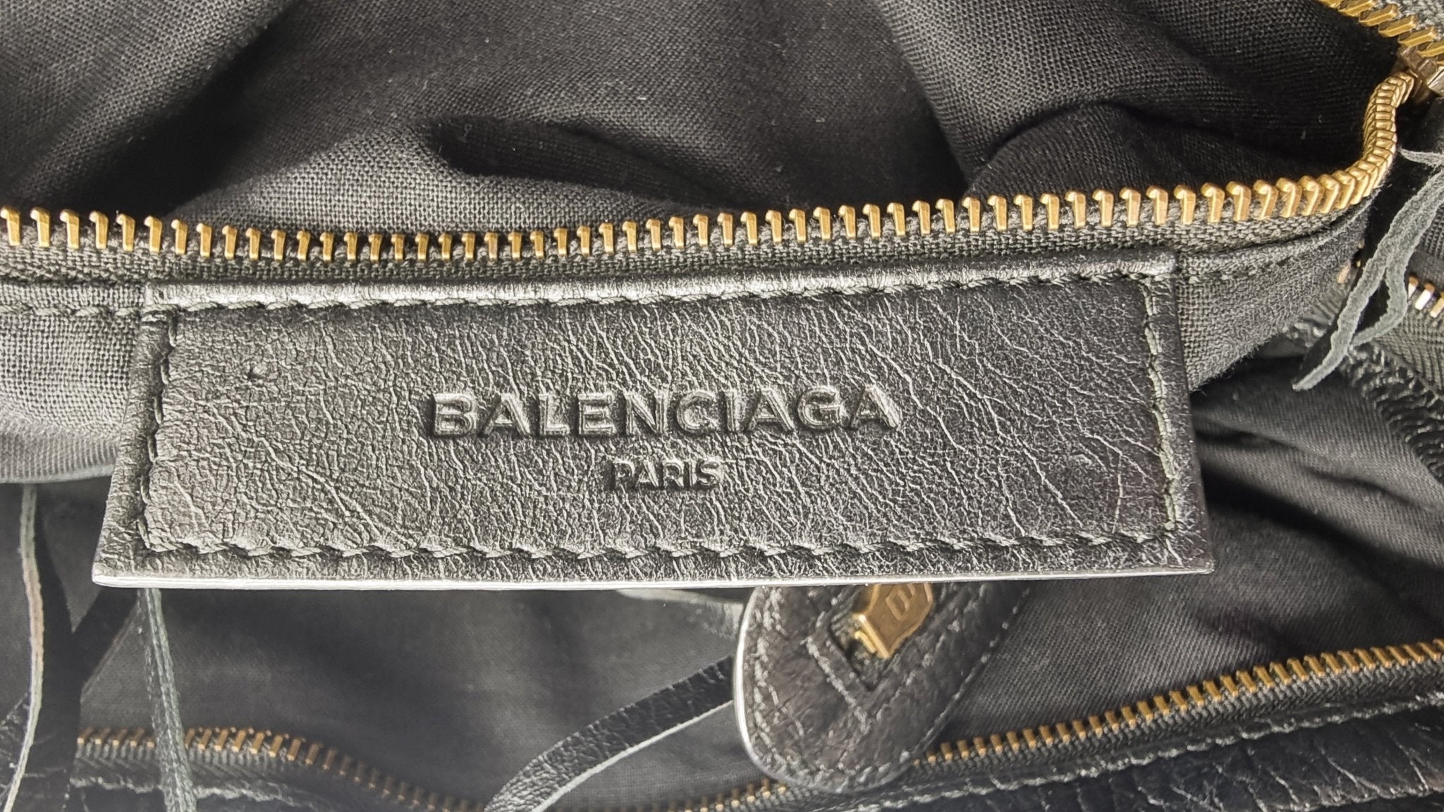 City Graffiti Leather 2way Black