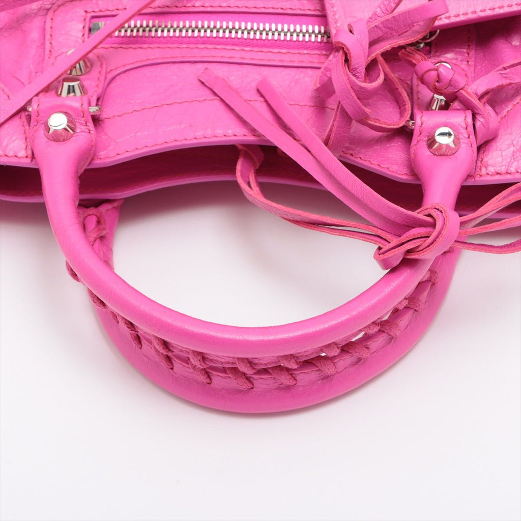 Classic Mini City 2way Pink Leather