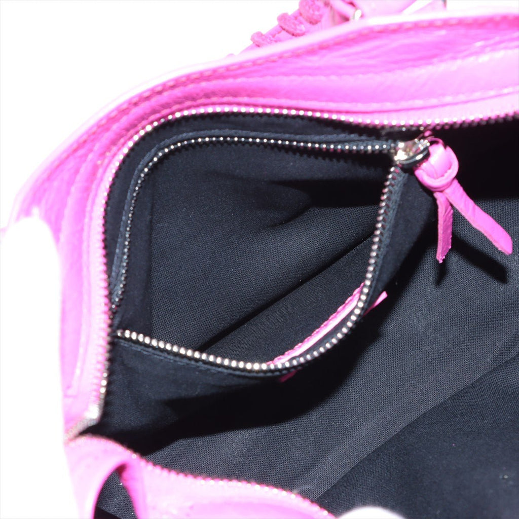 Classic Mini City 2way Pink Leather