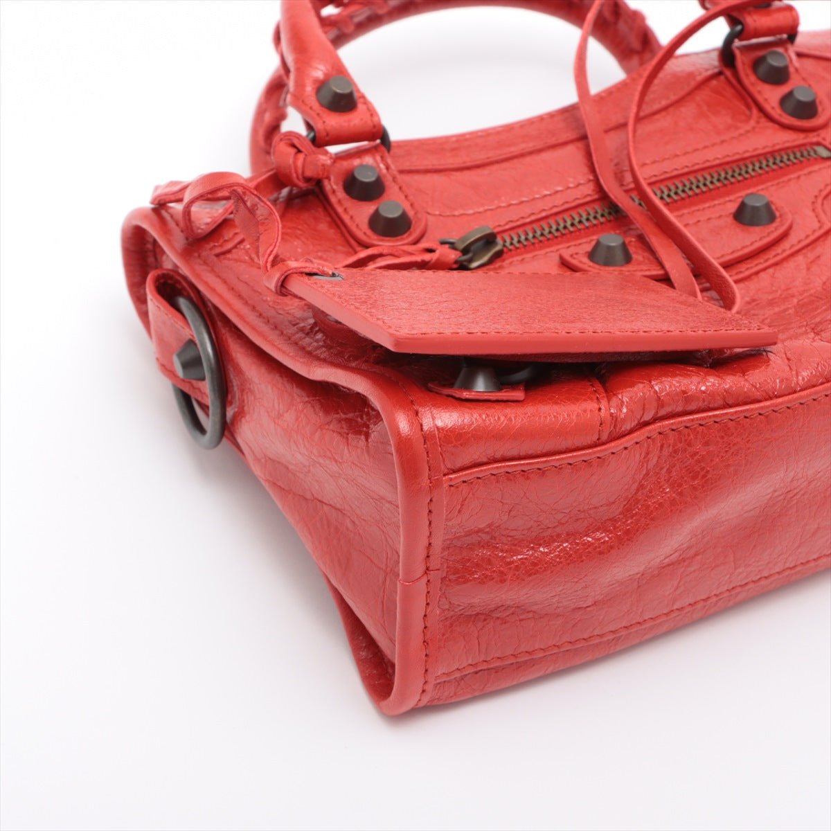 Classic Mini City 2way Red Leather